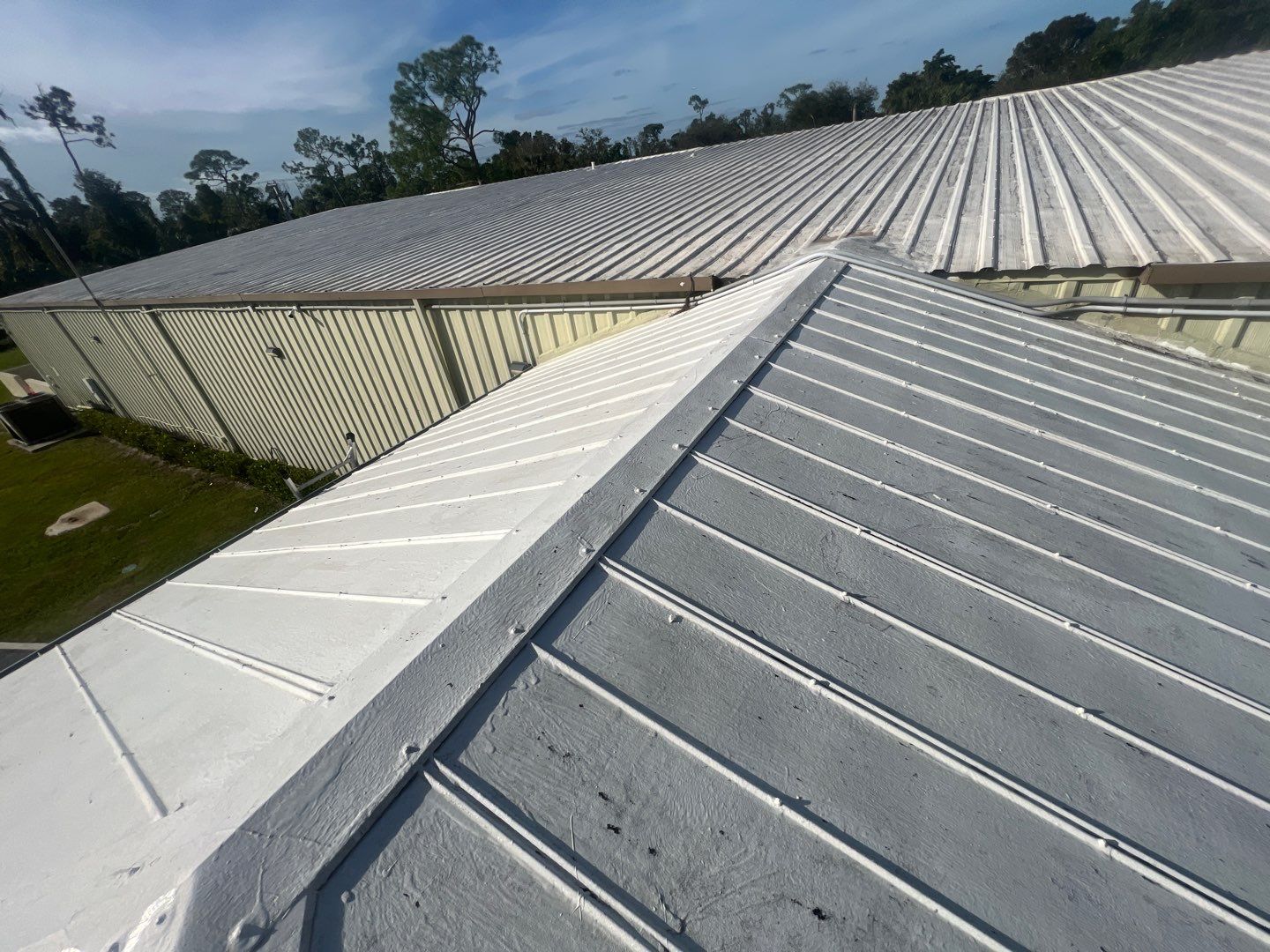 Commercial Building in Ft. Myers Roof Inspection by Four Peaks Roofing