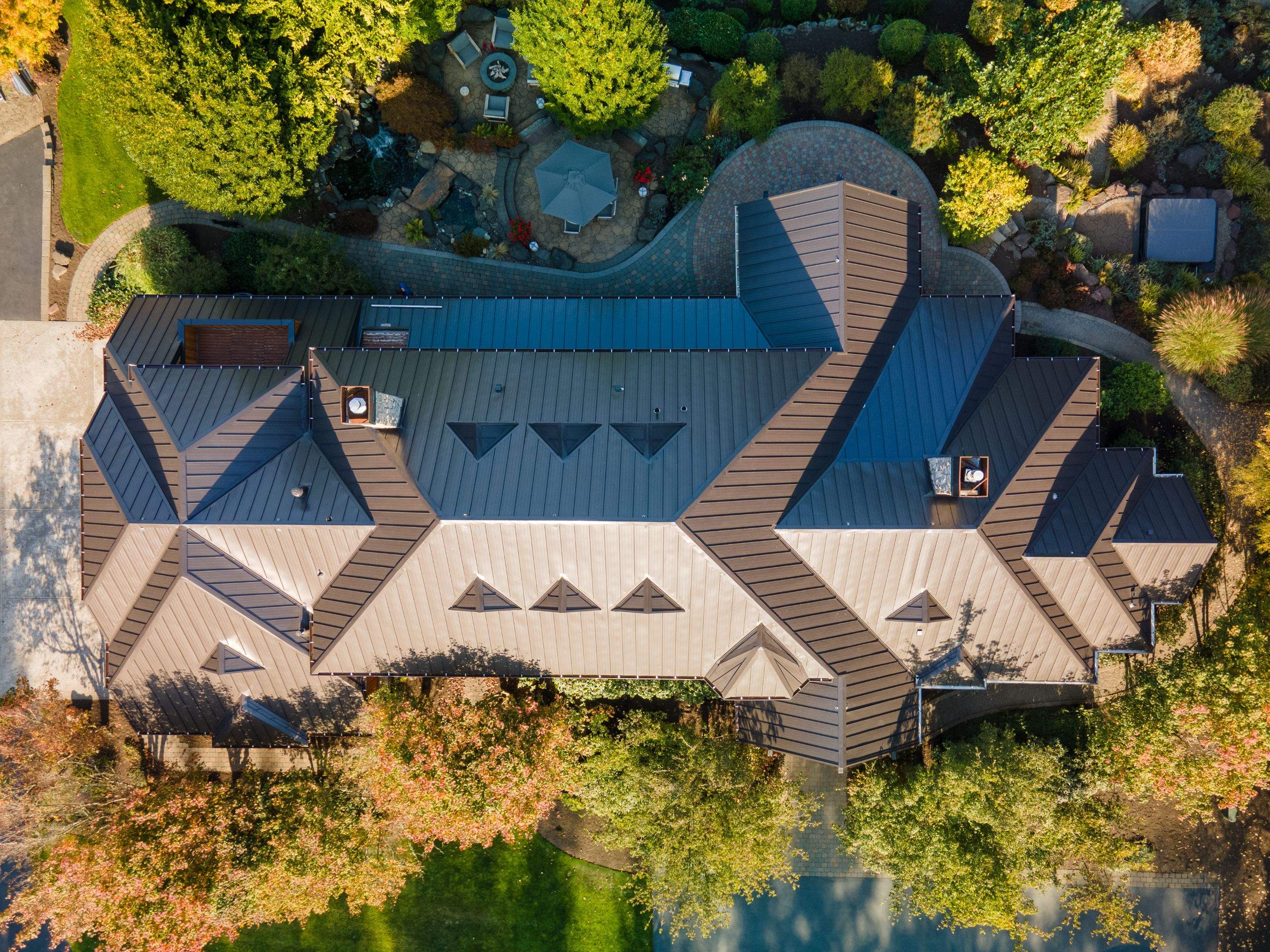 North Bend | Metal Panel Roof Project by Roofscapes NW