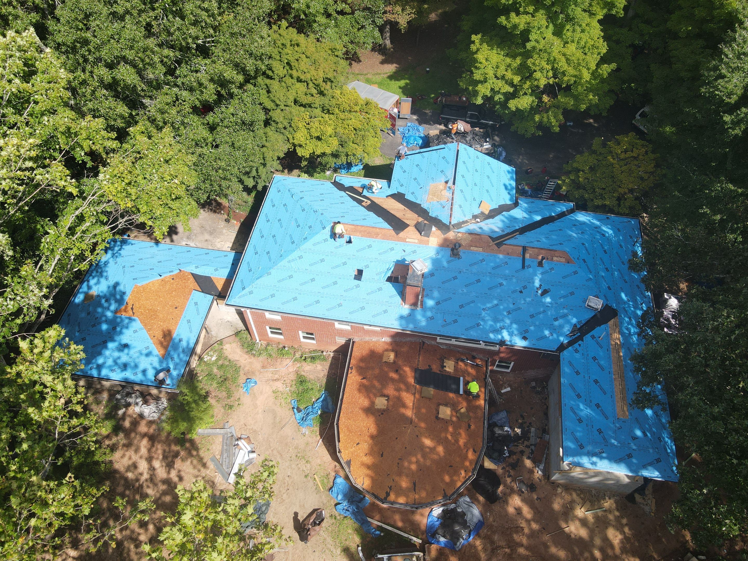 Residential Roofing Installation using Owens Corning by Inspector Roofing and Restoration