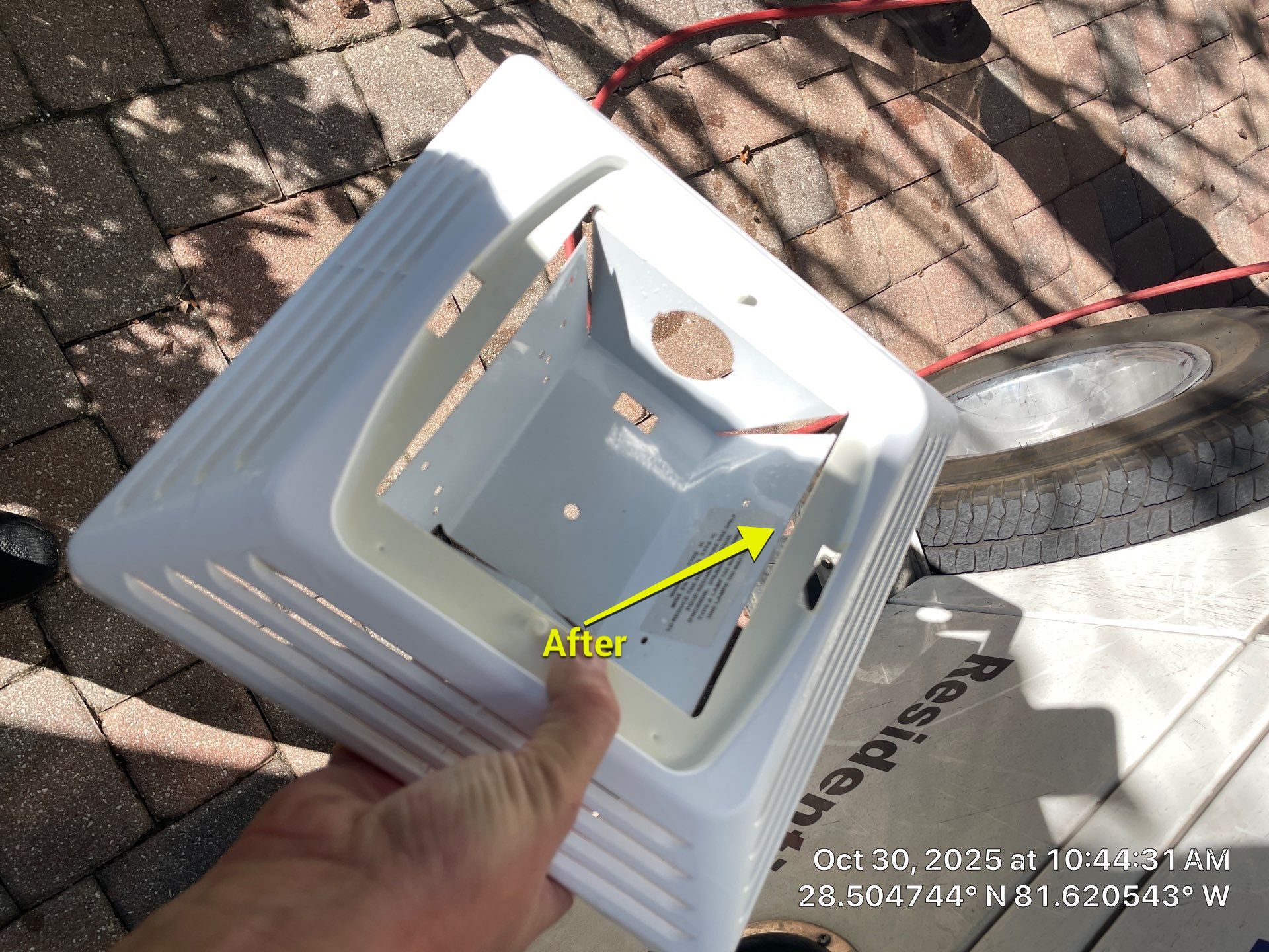 Dryer Vent and Bathroom Exhaust Fan Cleaning in Winter Garden by Hygienic Air, Inc