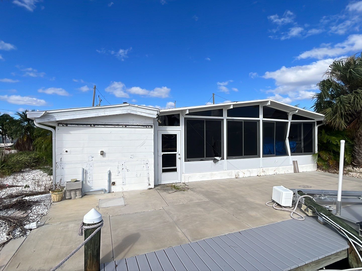 Vinyl Soffit and Fascia Refresh in St James City FL by Gutter Professors