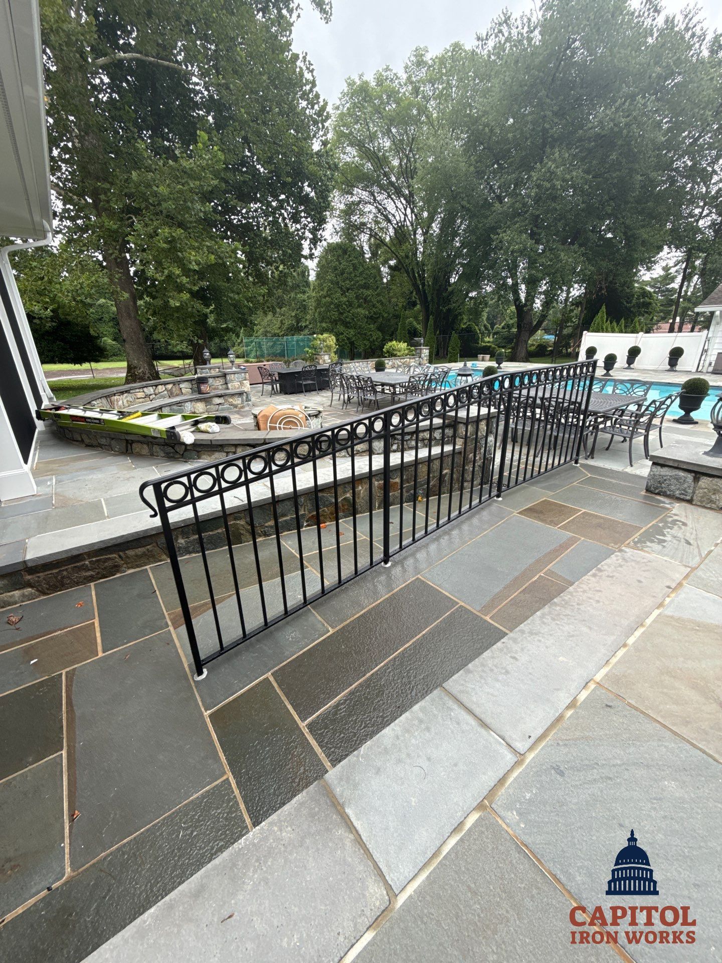 Project in Potomac by Capitol Iron Works