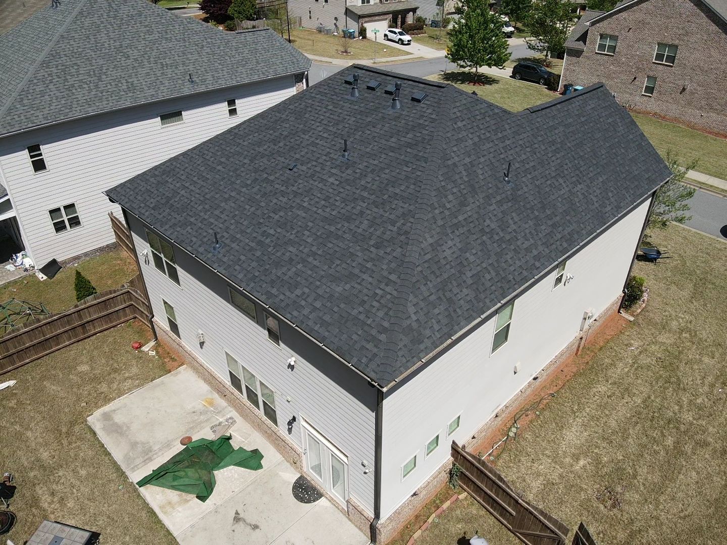 Residential Roofing Installation using Owens Corning by Inspector Roofing and Restoration