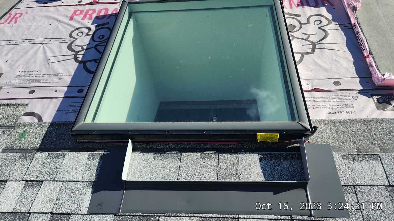 Residential Roofing Installation using Owens Corning TruDefinition Sierra Gray by A Plus Exterior