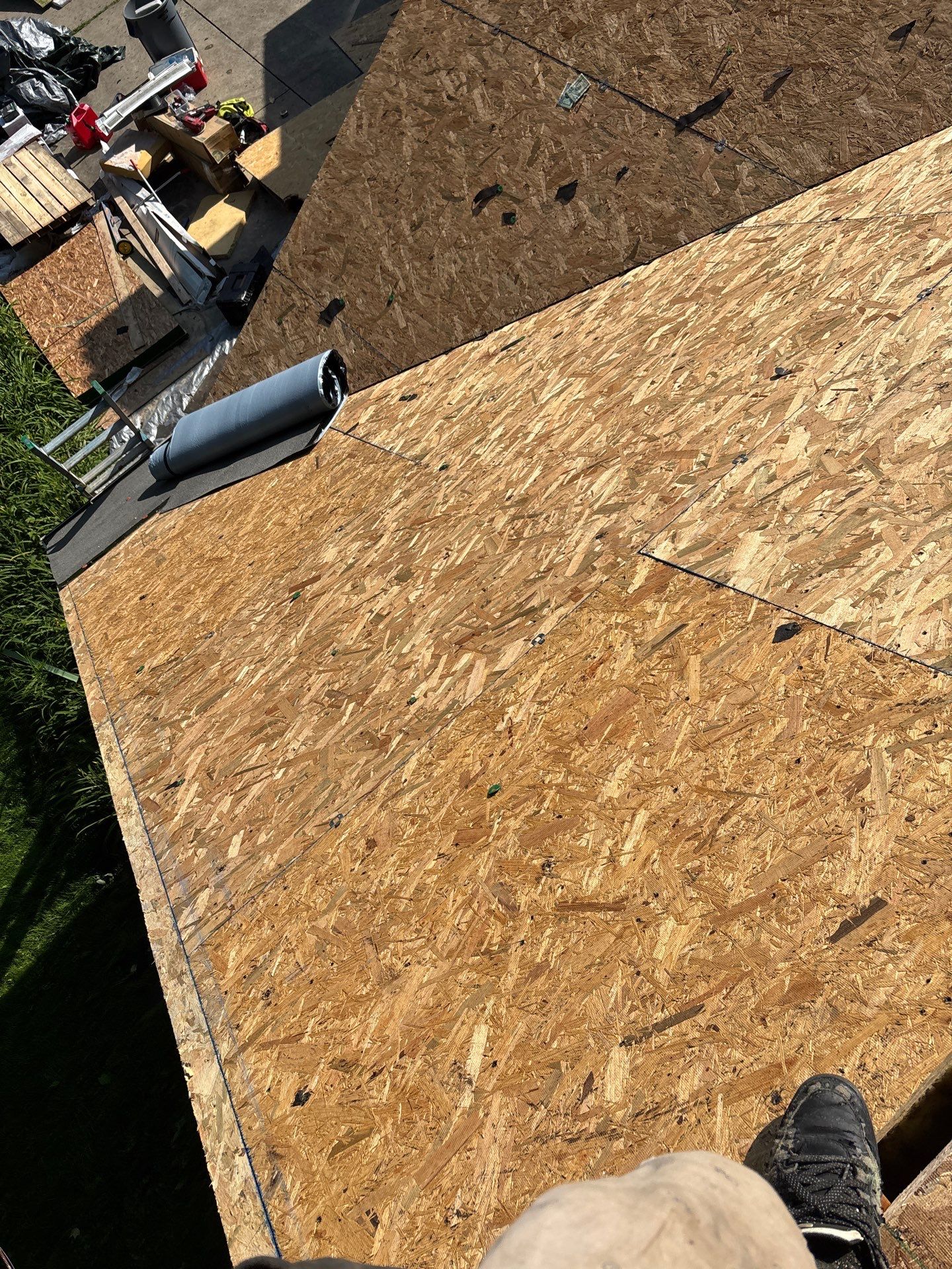 Residential Roofing Installation using GAF TImberline HDZ Hickory by Rainstoppers Roofing