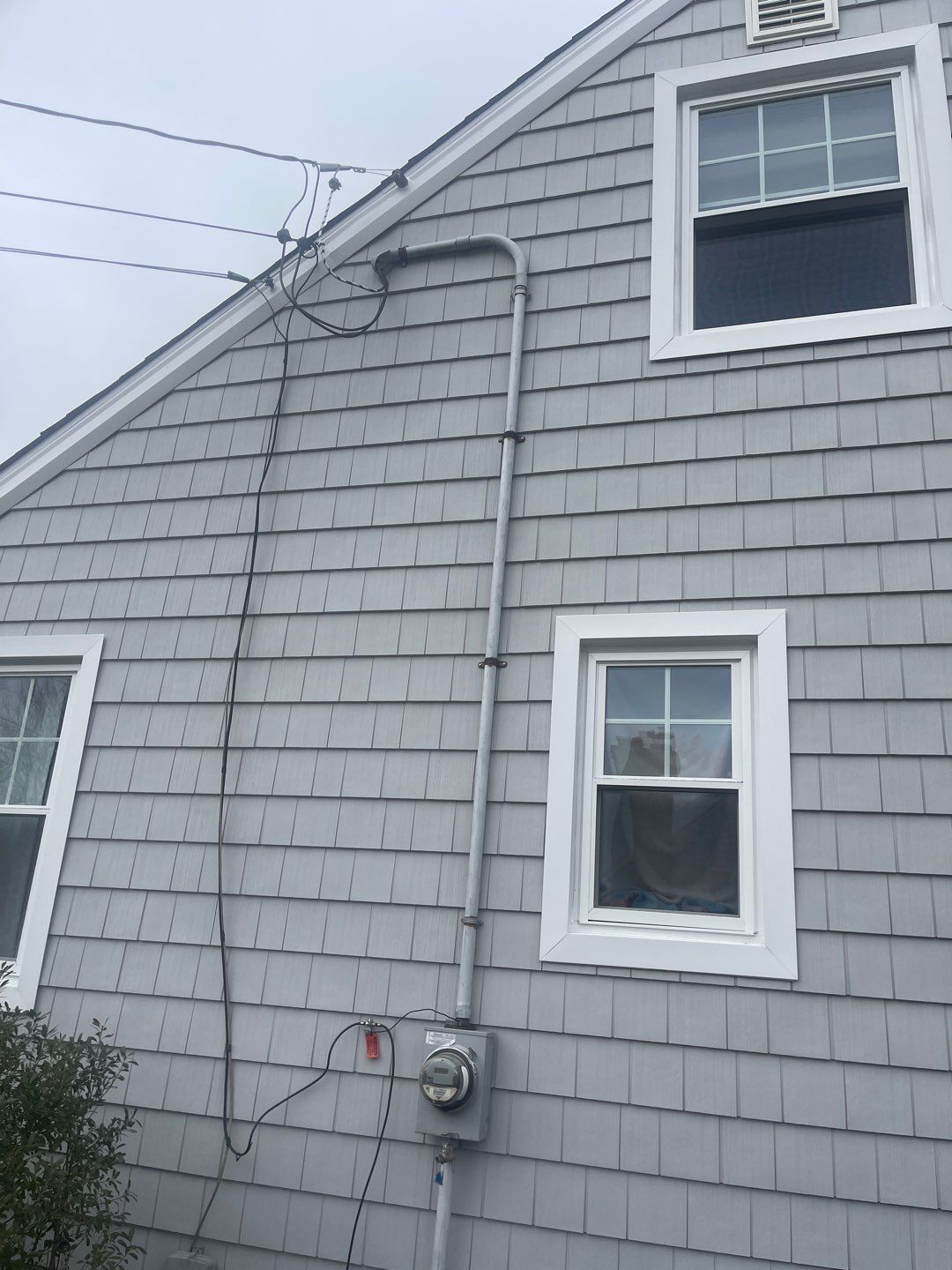 Residential Roofing Installation using Owens Corning TruDefinition Duration AR - Onyx Black & New Siding Install using Certainteed Sterling gray by A Plus Exterior