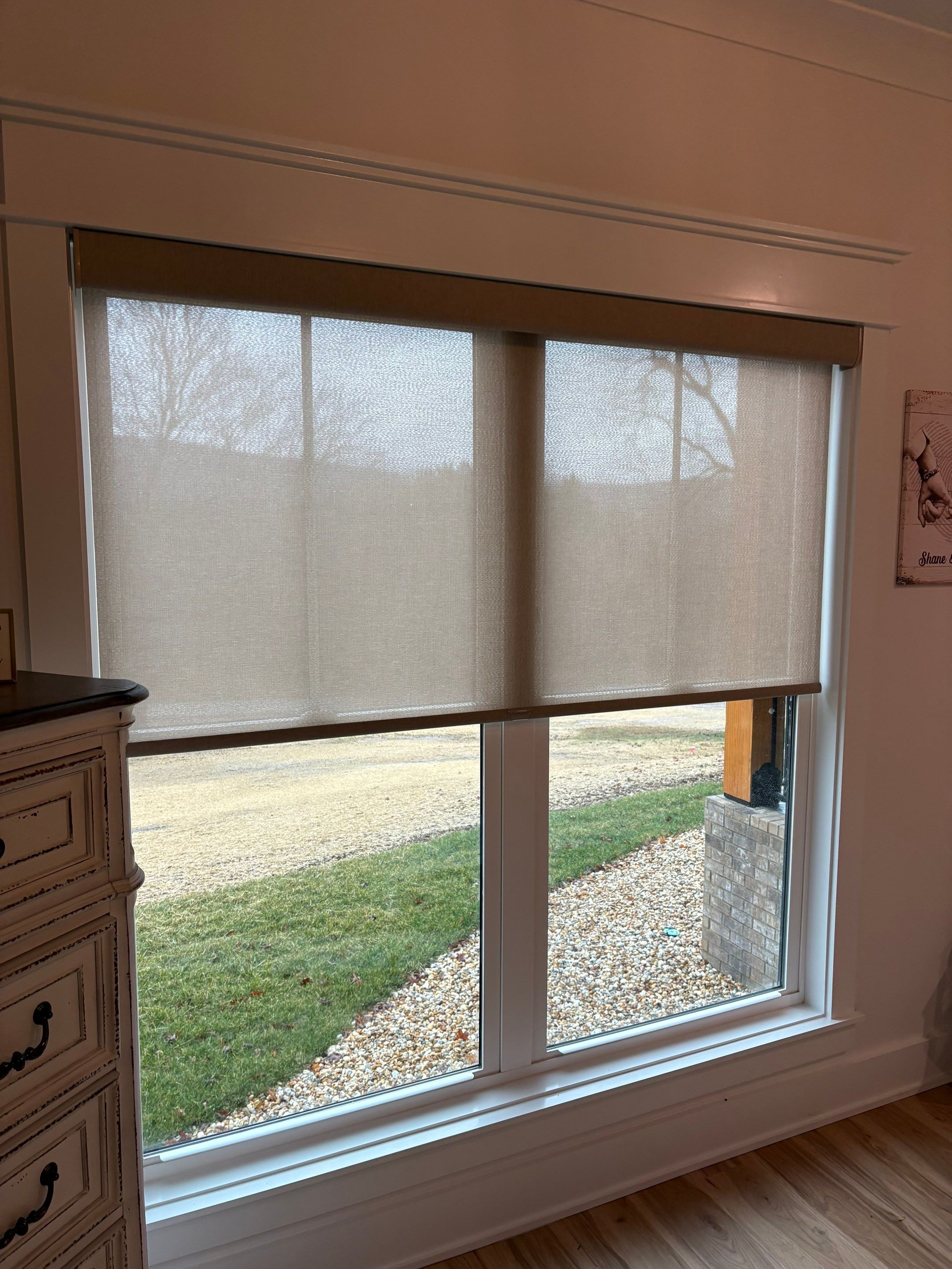 Roller Shades Project in Gurley by Blinds and Borders