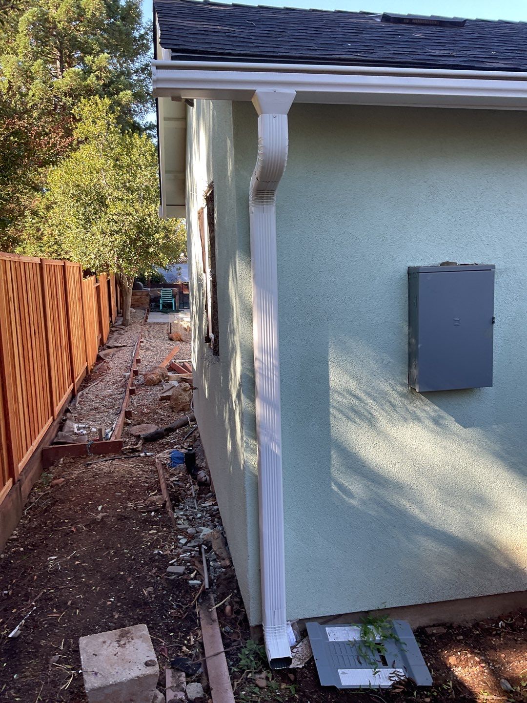 Gutter Installation using Englert LeafGuard Gutters by Byers Enterprises 