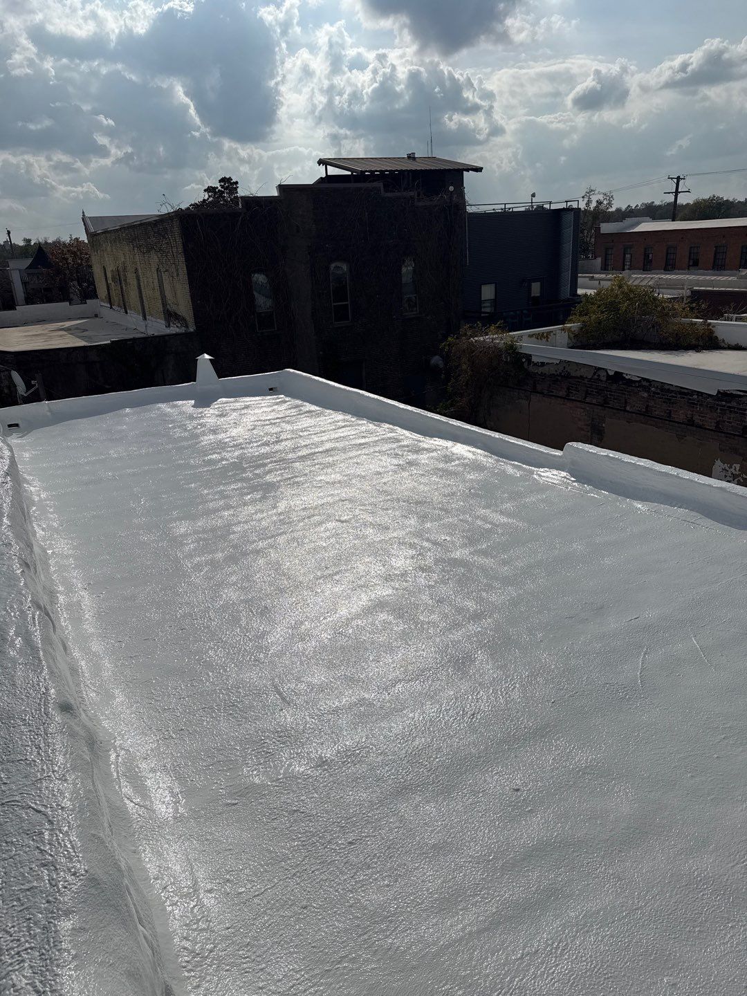 Heath Hyde, P.C. – Commercial Foam Roof Restoration in Sulphur Springs, TX by All Star Roofing LLC