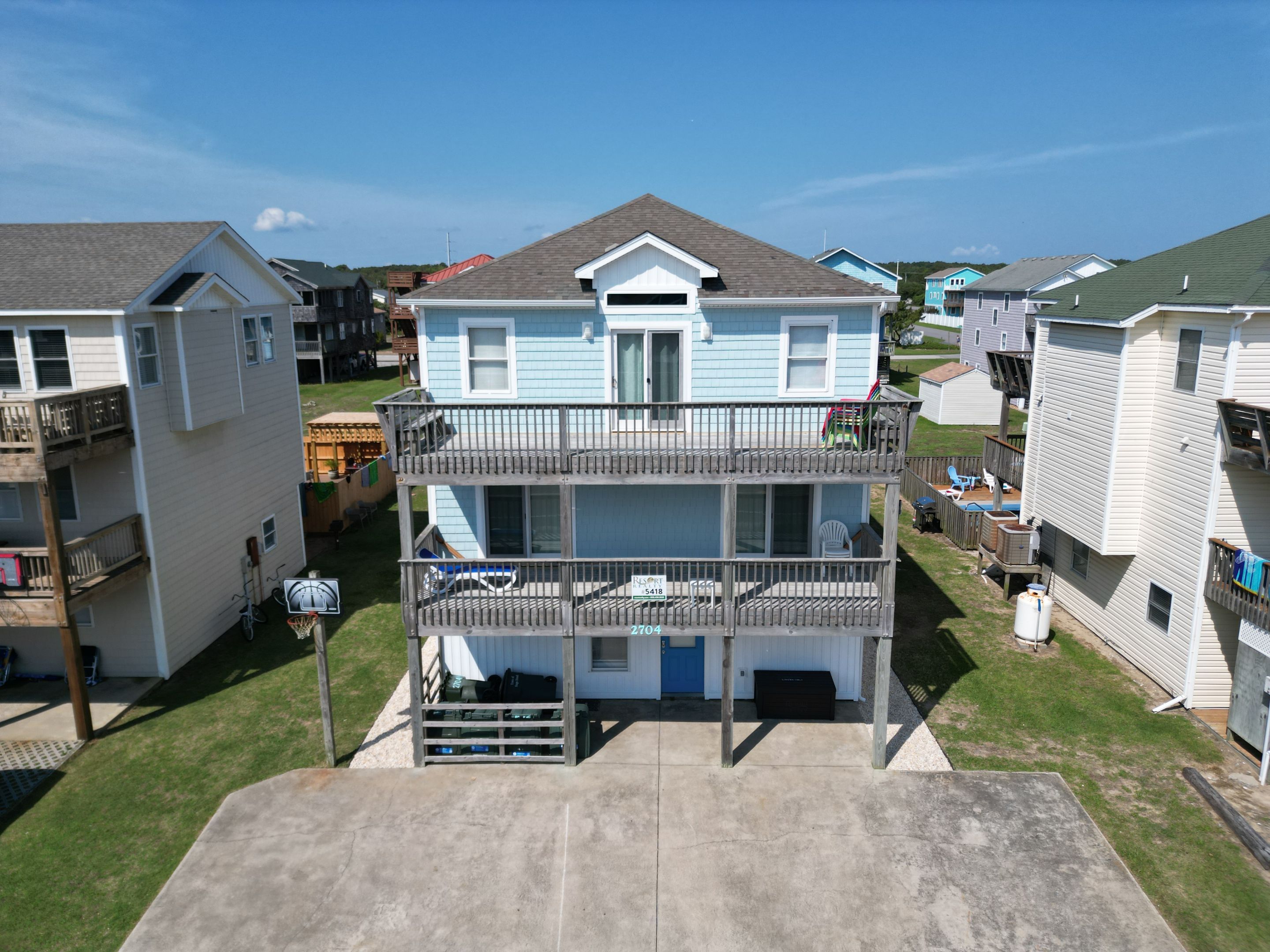 From Bland to Blue by Gallop Roofing & Remodeling, Inc.