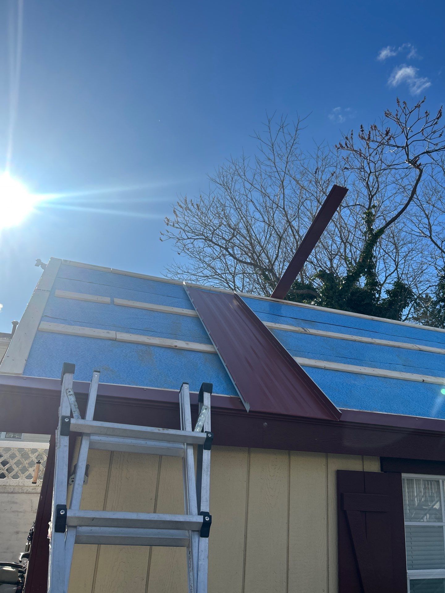  Colonial Red Standing Seam by Reimagine Roofing