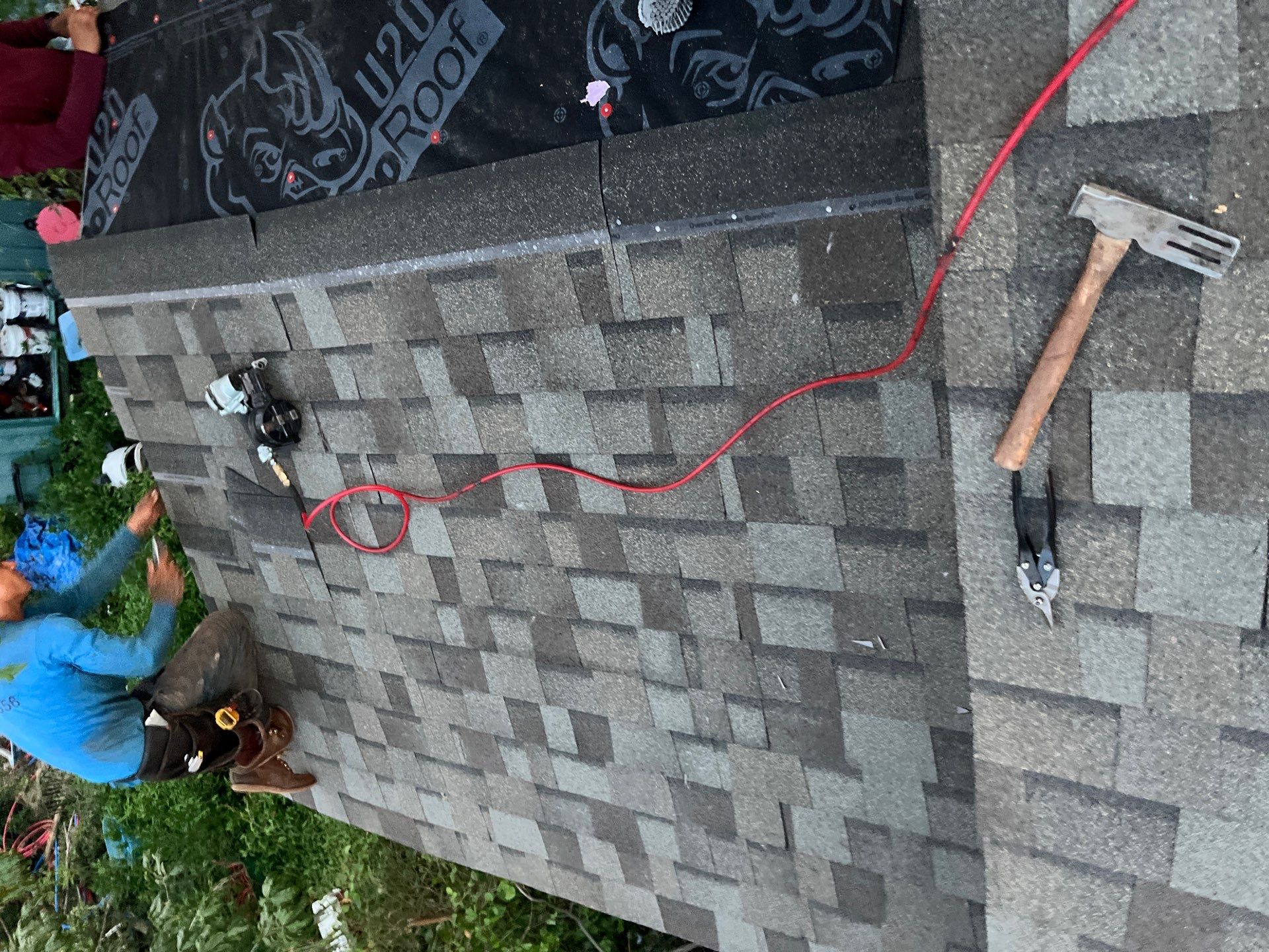Residential Roofing Repair using Owen's Corning Duration (Lifetime) Shingles by Roof Repair Company