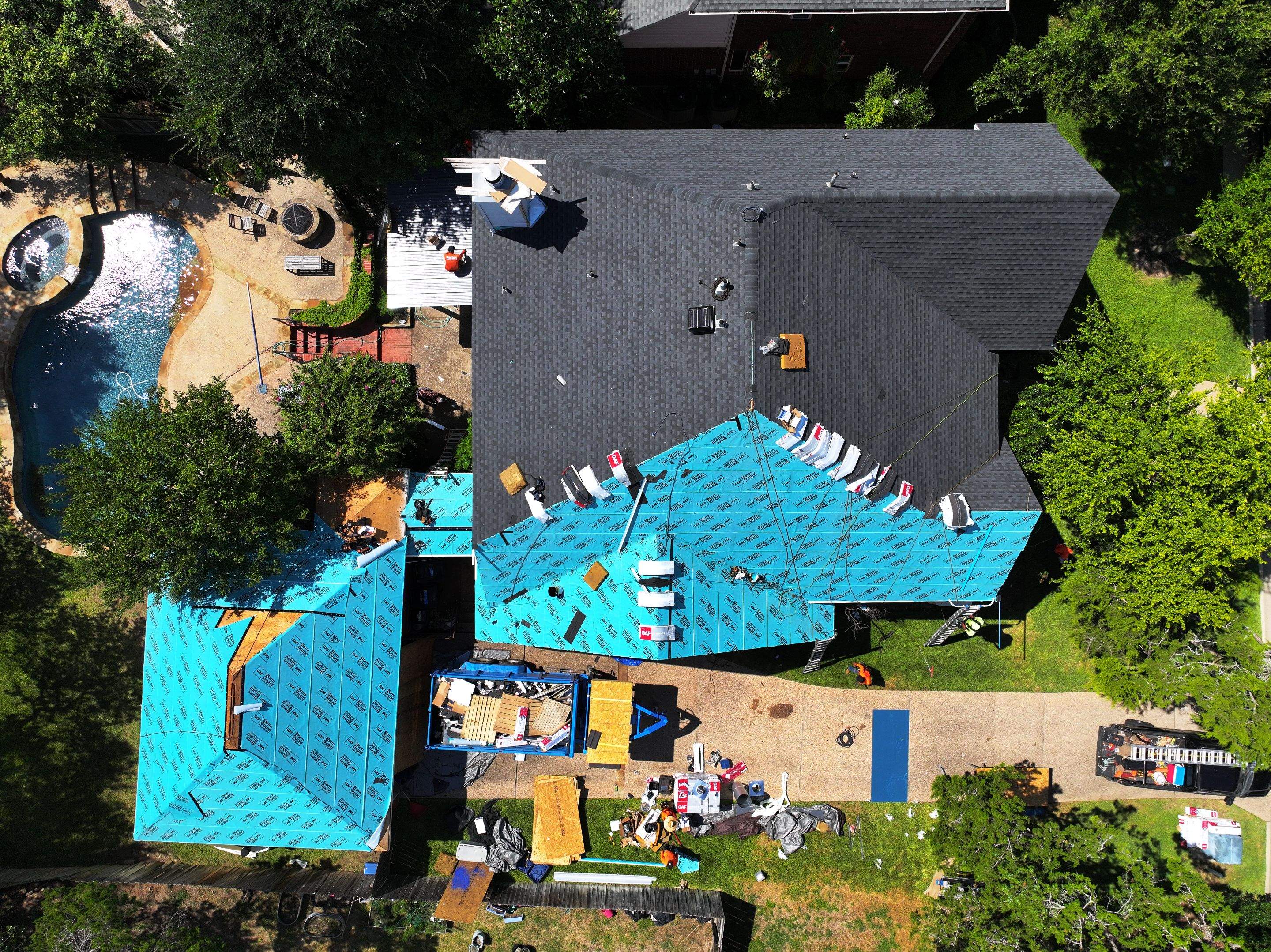 Fortified Northwest Hills Roof Replacment by Lapeyre Roofing