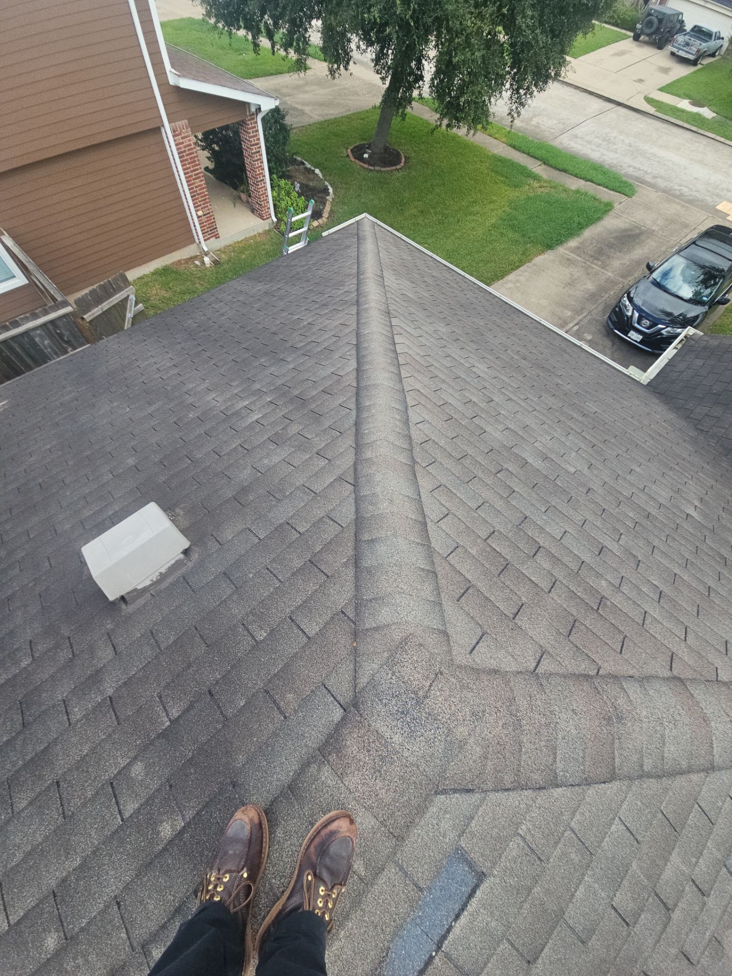 Residential Roofing Repair using Owen's Corning Duration (Lifetime) Shingles by Roof Repair Company