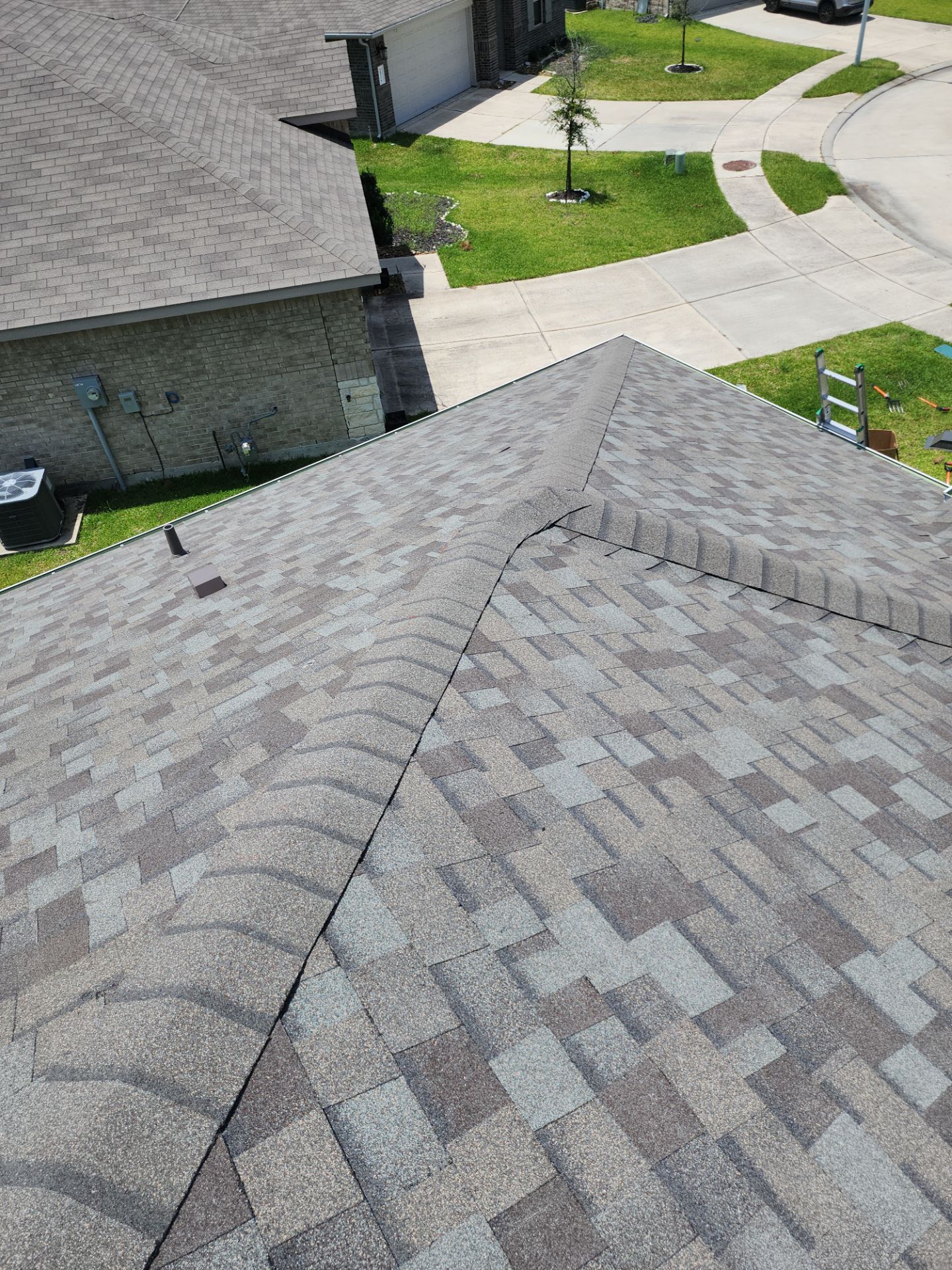 Residential Roofing Installation using Owen's Corning Duration (Lifetime) Shingles by Roof Repair Company