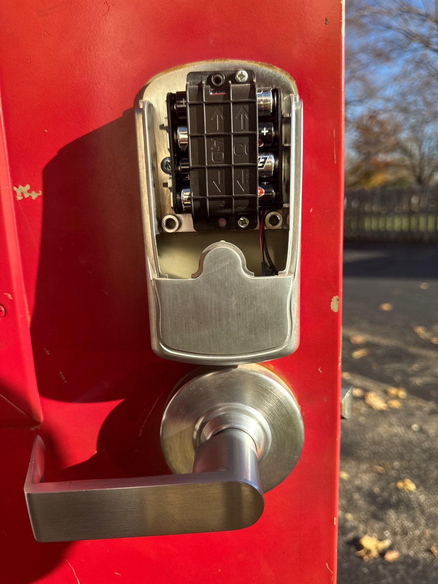 Keypad Re-Programming by FBH Architectural Security