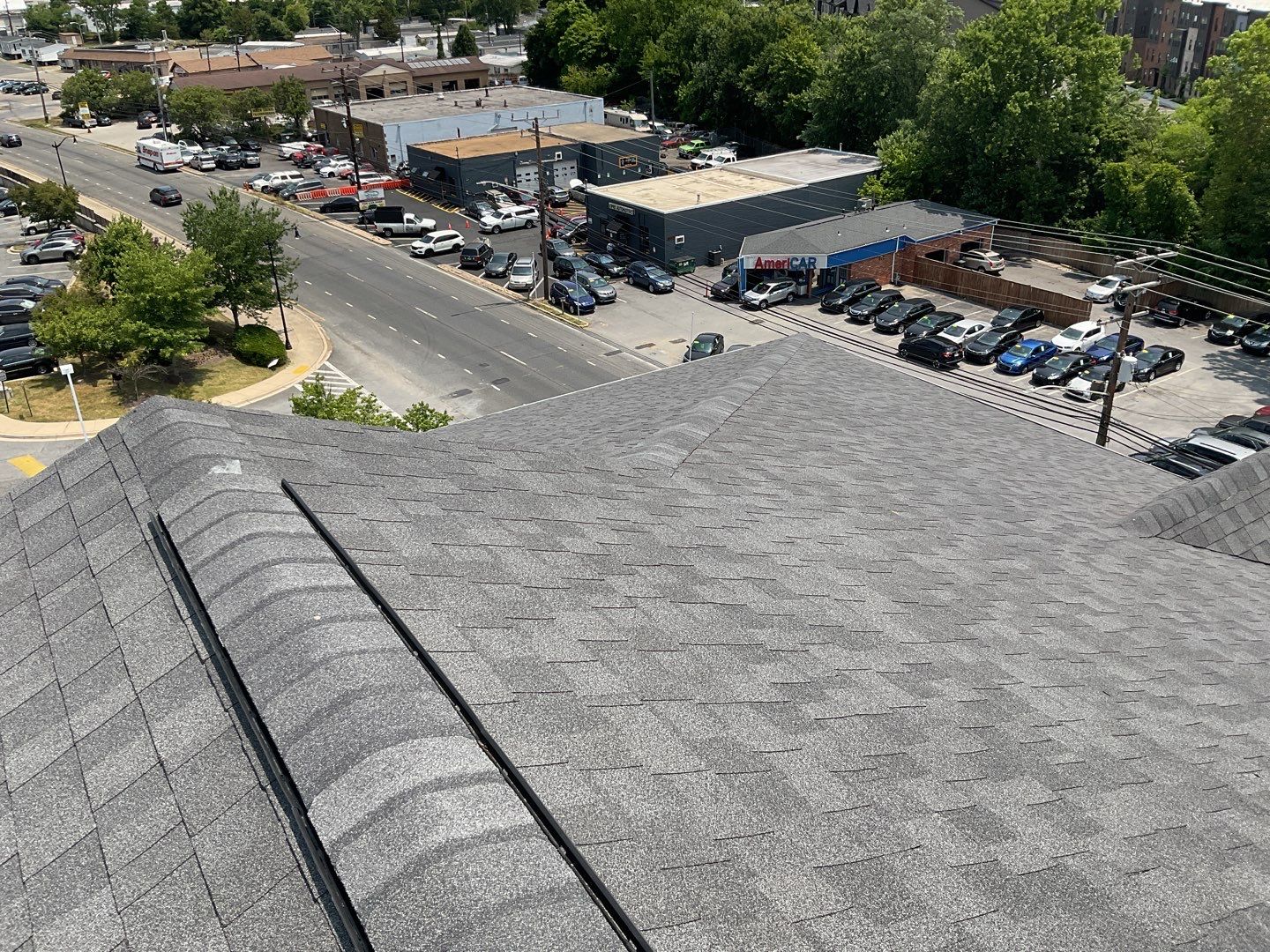 Multi-Family Commercial shingle roof by Alpha Design Services