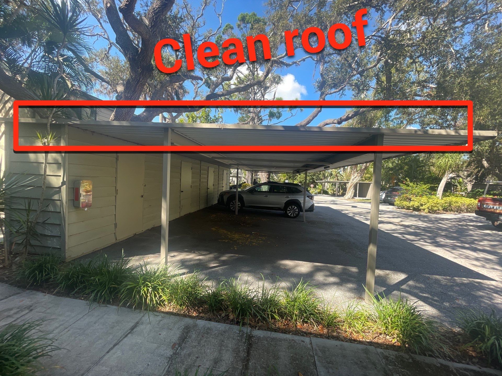 Clean Gutters and Roof in Sarasota FL by Gutter Professors