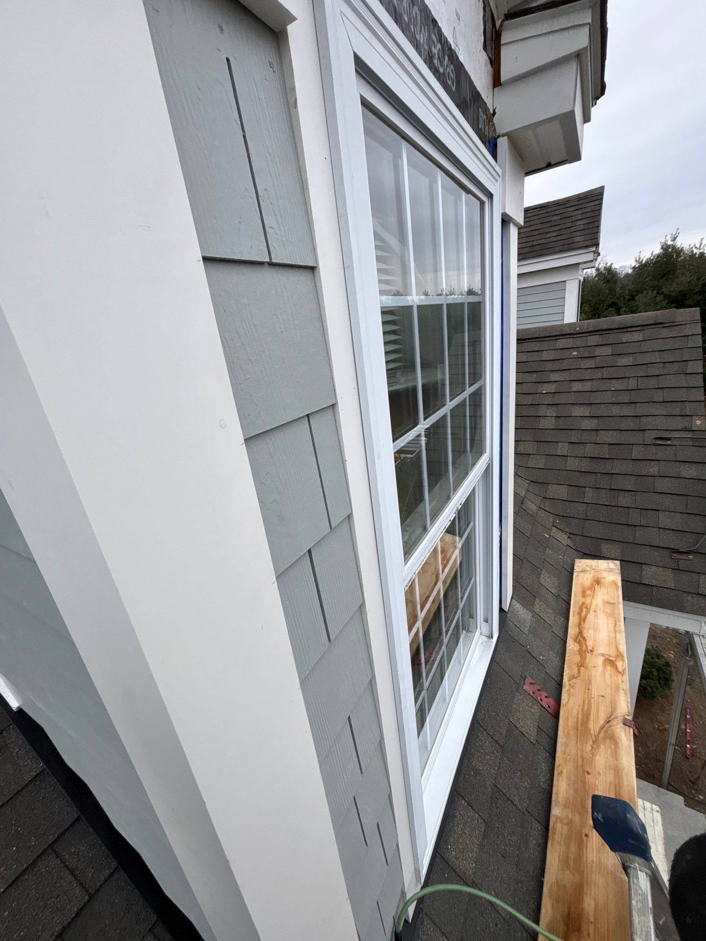 Complete Home Renovation with James Hardie® Clapboard & Shake Siding and Custom PVC Trim by Sensible Home Solutions