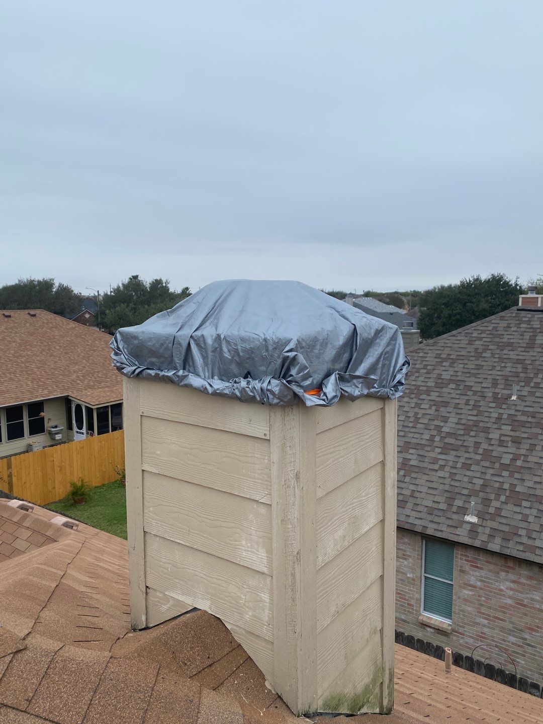 Residential Roofing Repair using Custom Fabricated Steel by Lighthouse Roofing