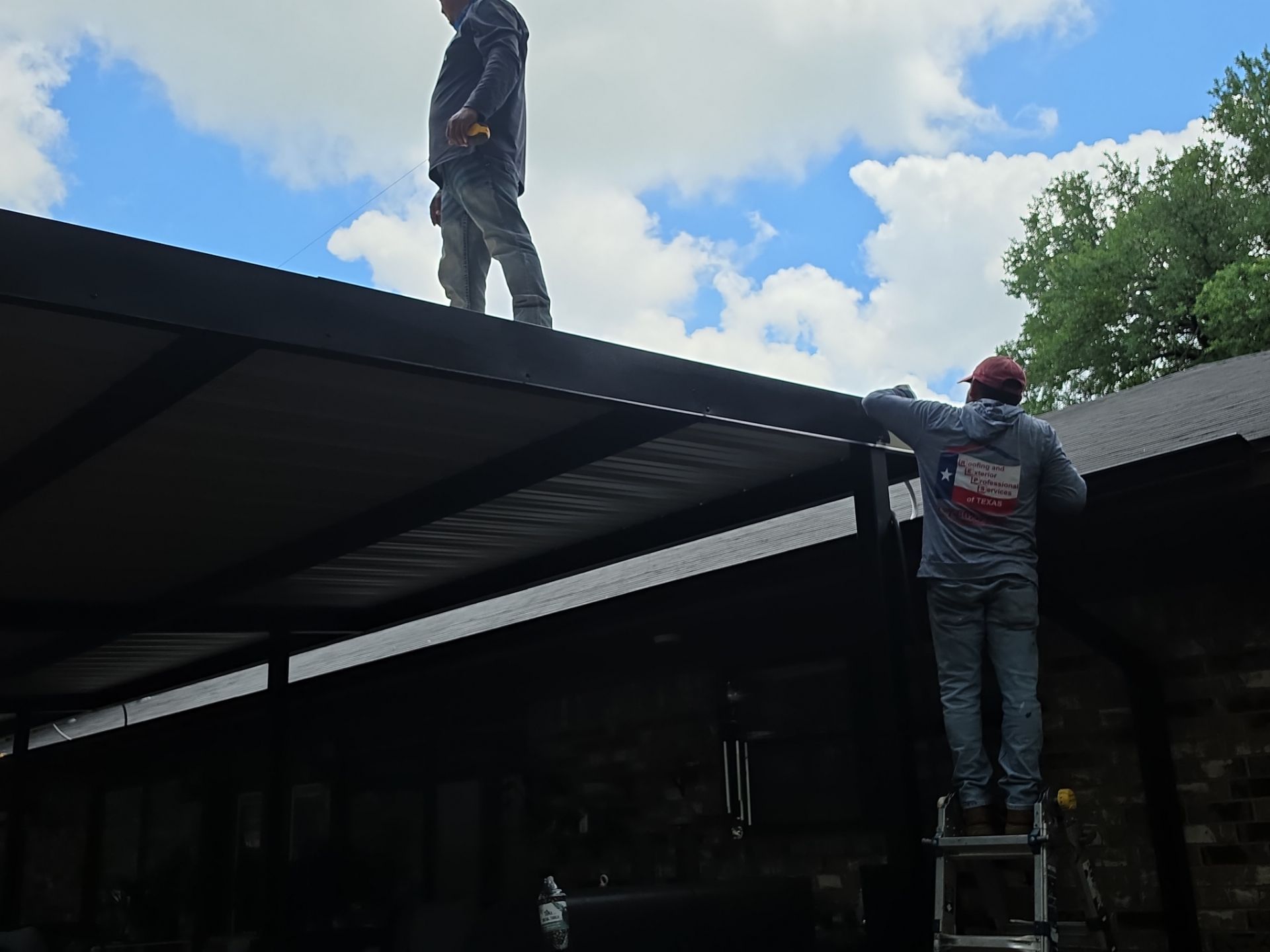 1000sf Patio Cover by REPS Austin Area Roofer