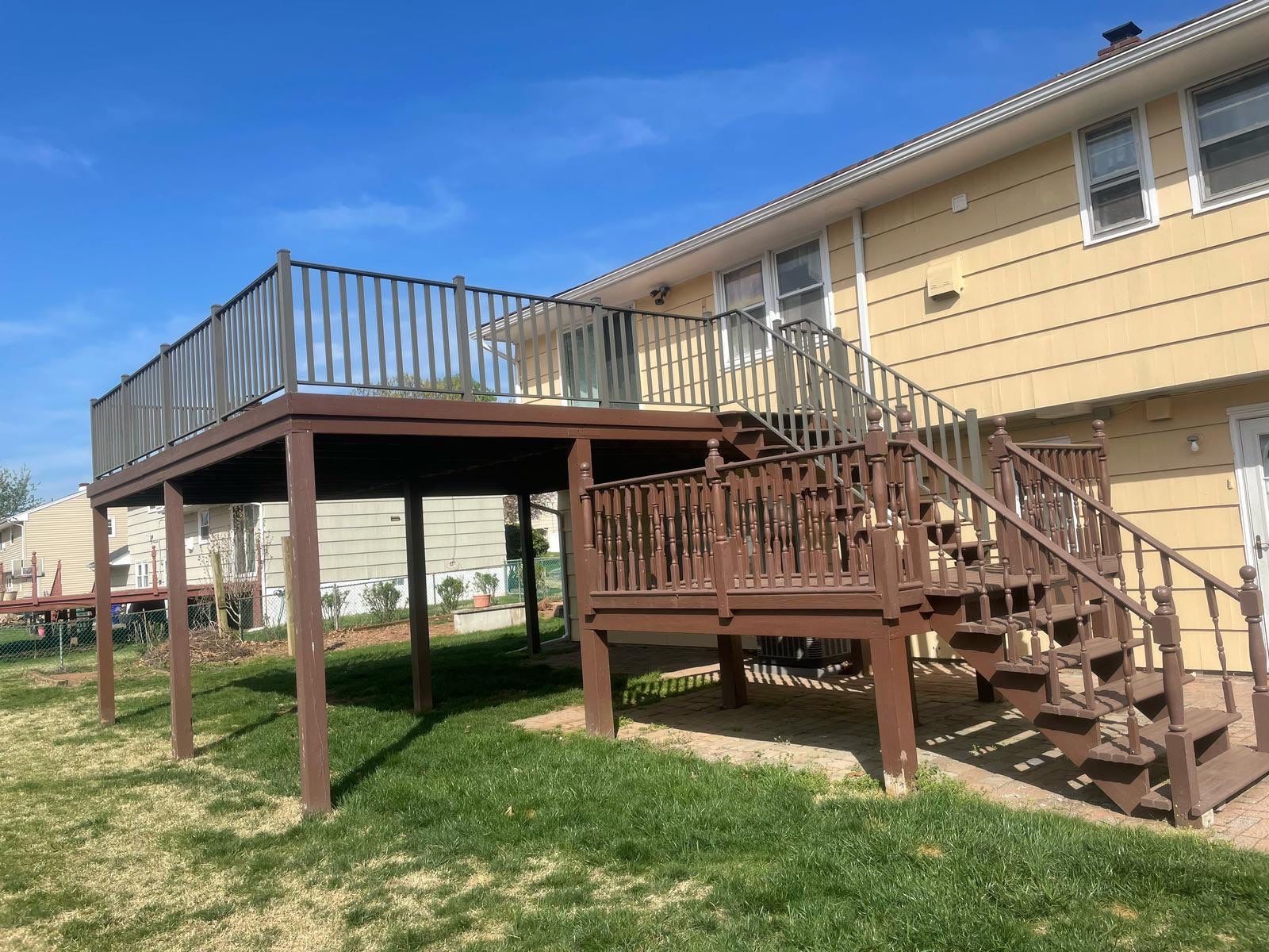 New Deck in Piscataway, New Jersey by deck guardian