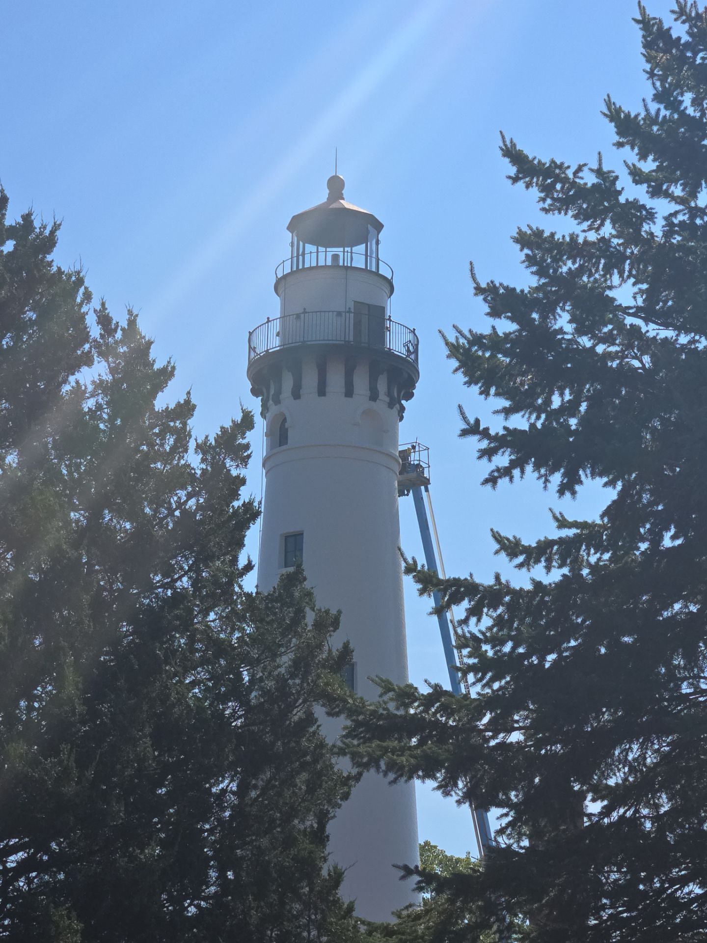 Wind Point Lighthouse Repaint by Blair Commercial Painting, LLC