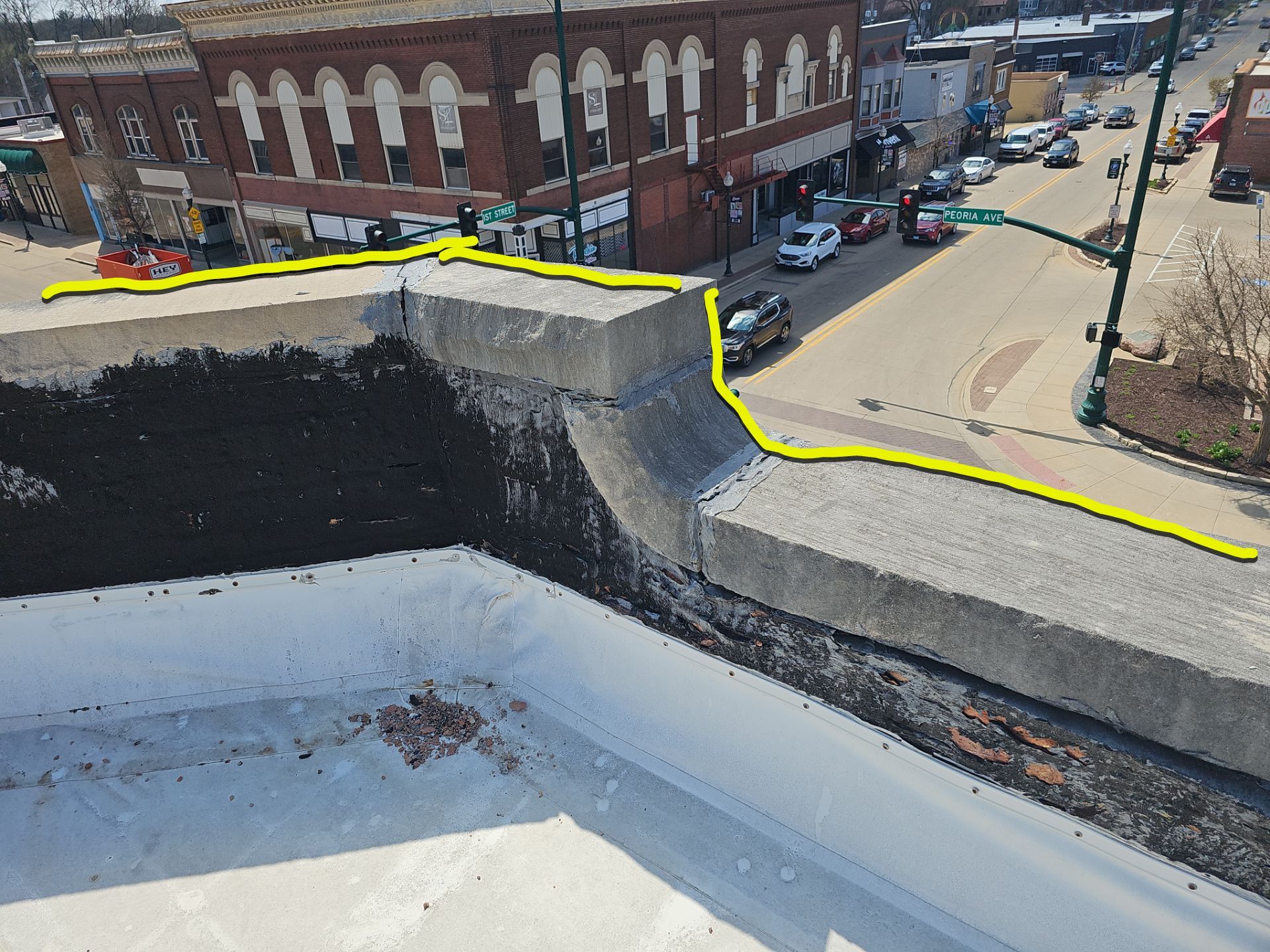 Project in Dixon by Northern Illinois Seamless Roofing 