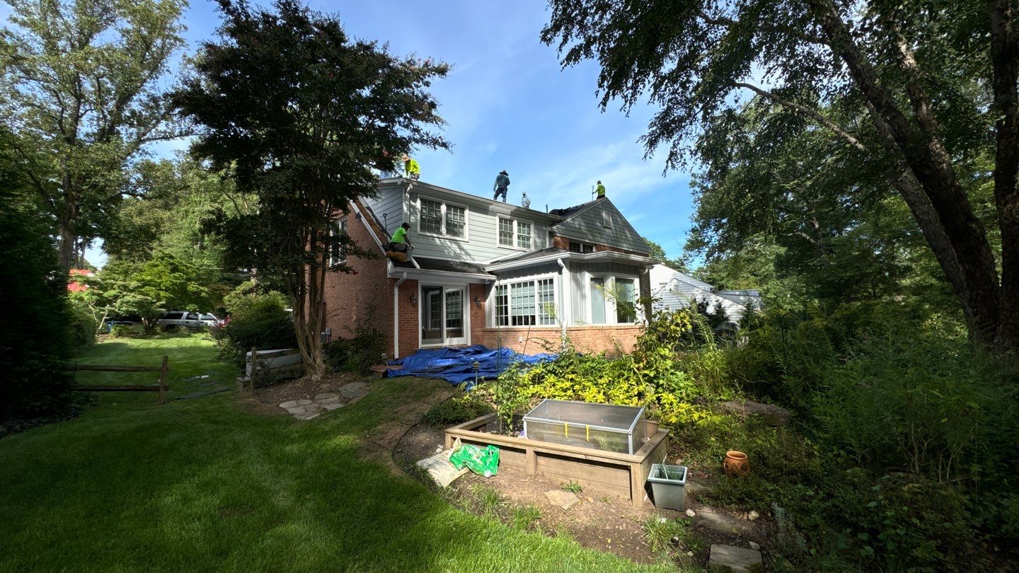 Falls Church: Roof Replacement with CertainTeed Landmark Pro in Max Def Pewterwood by RM Banning, Inc.