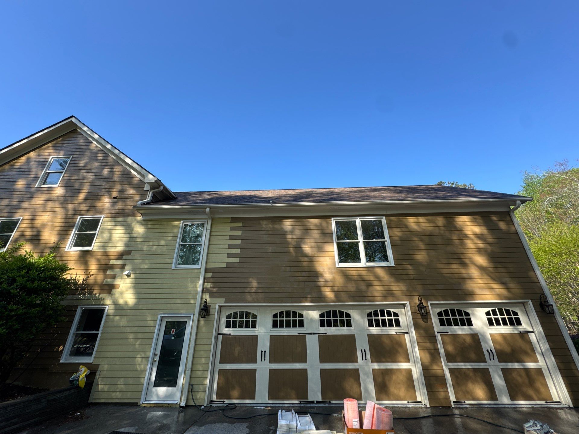 Full Exterior Painting and Siding Update in Powder Springs, Georgia by Swift Home Renovations