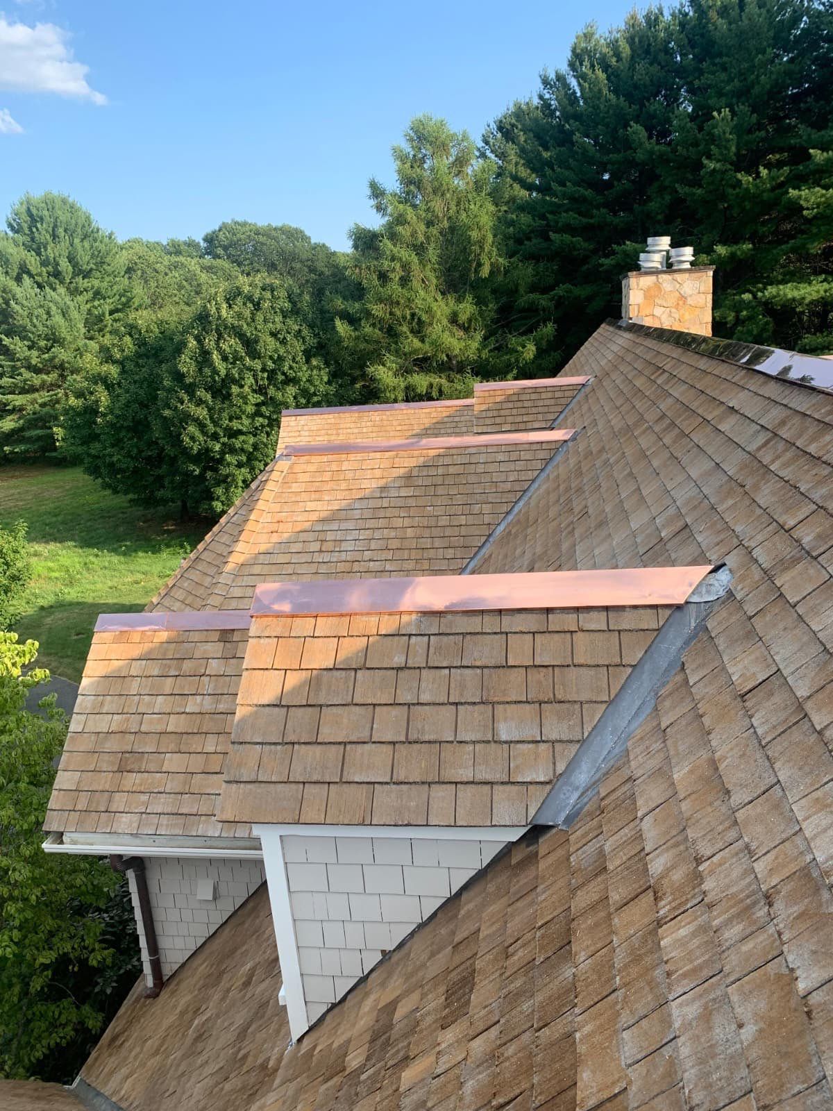 Cedar Shake Roof Restoration by Mighty Dog Roofing of Greater Middlesex County