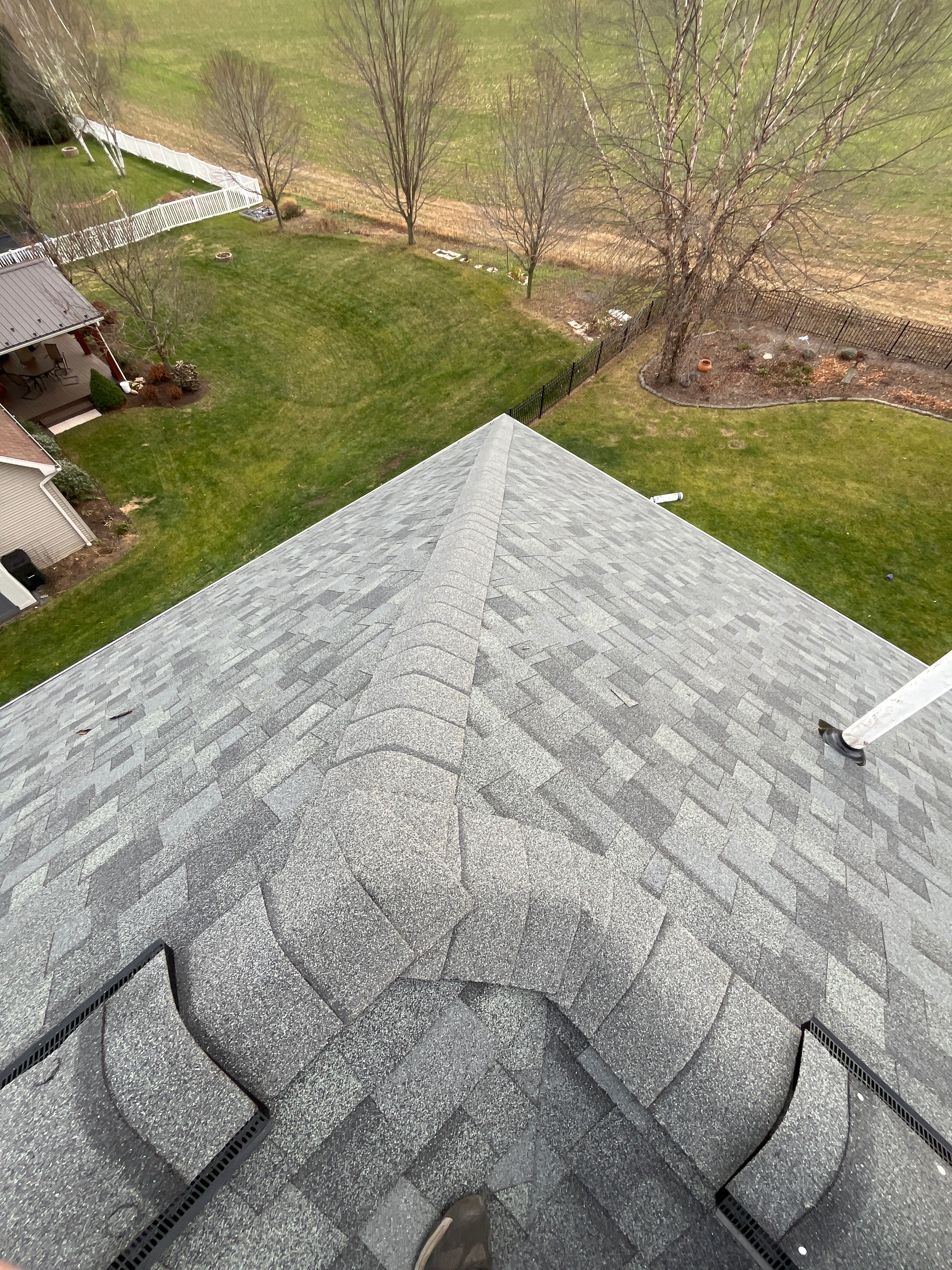 New Roof Installation using Owens Corning Duration Estate Gray by Starway Roof Systems