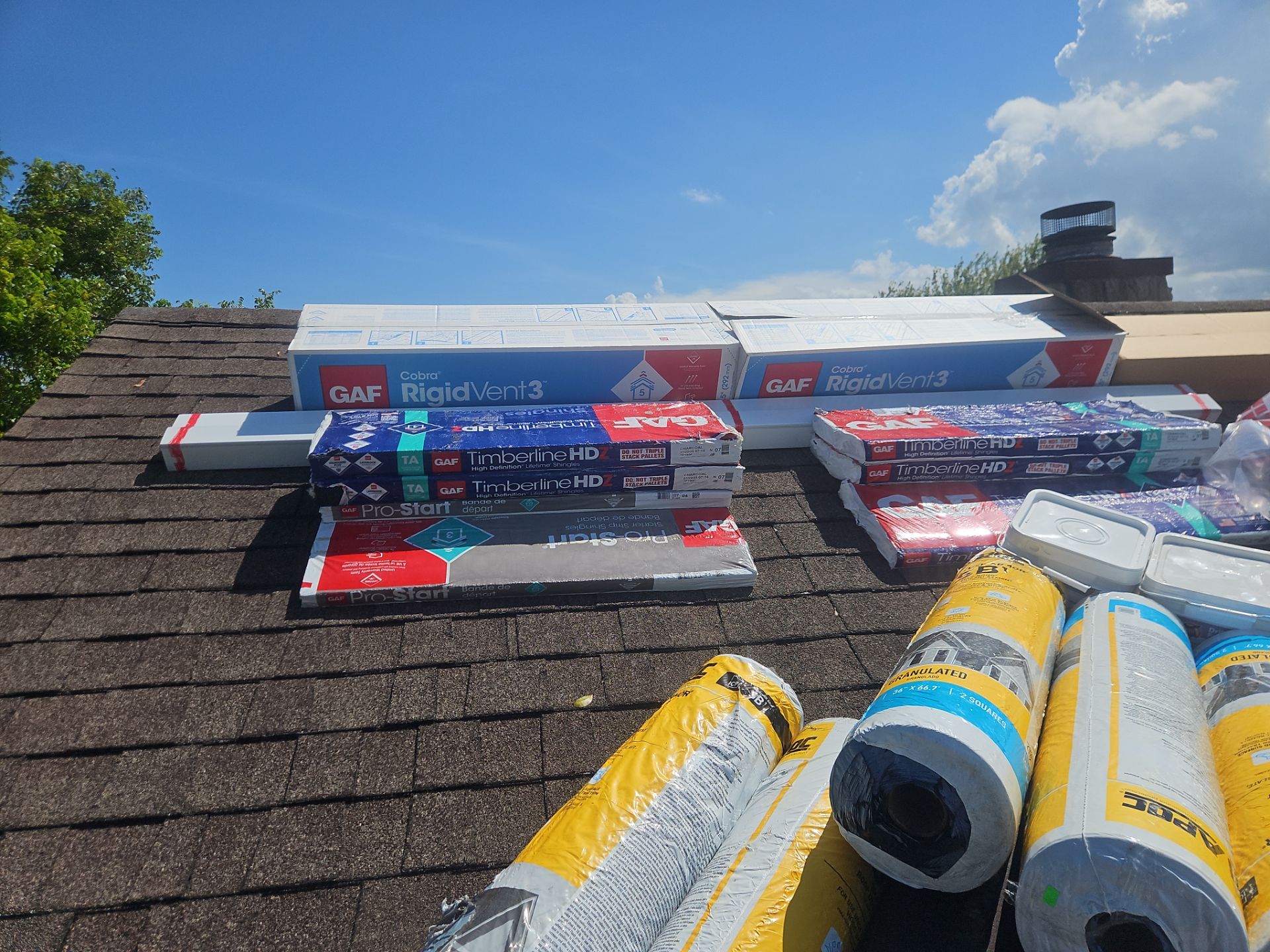 Residential Roofing Installation using GAF by BLUES BROTHERS ROOFING
