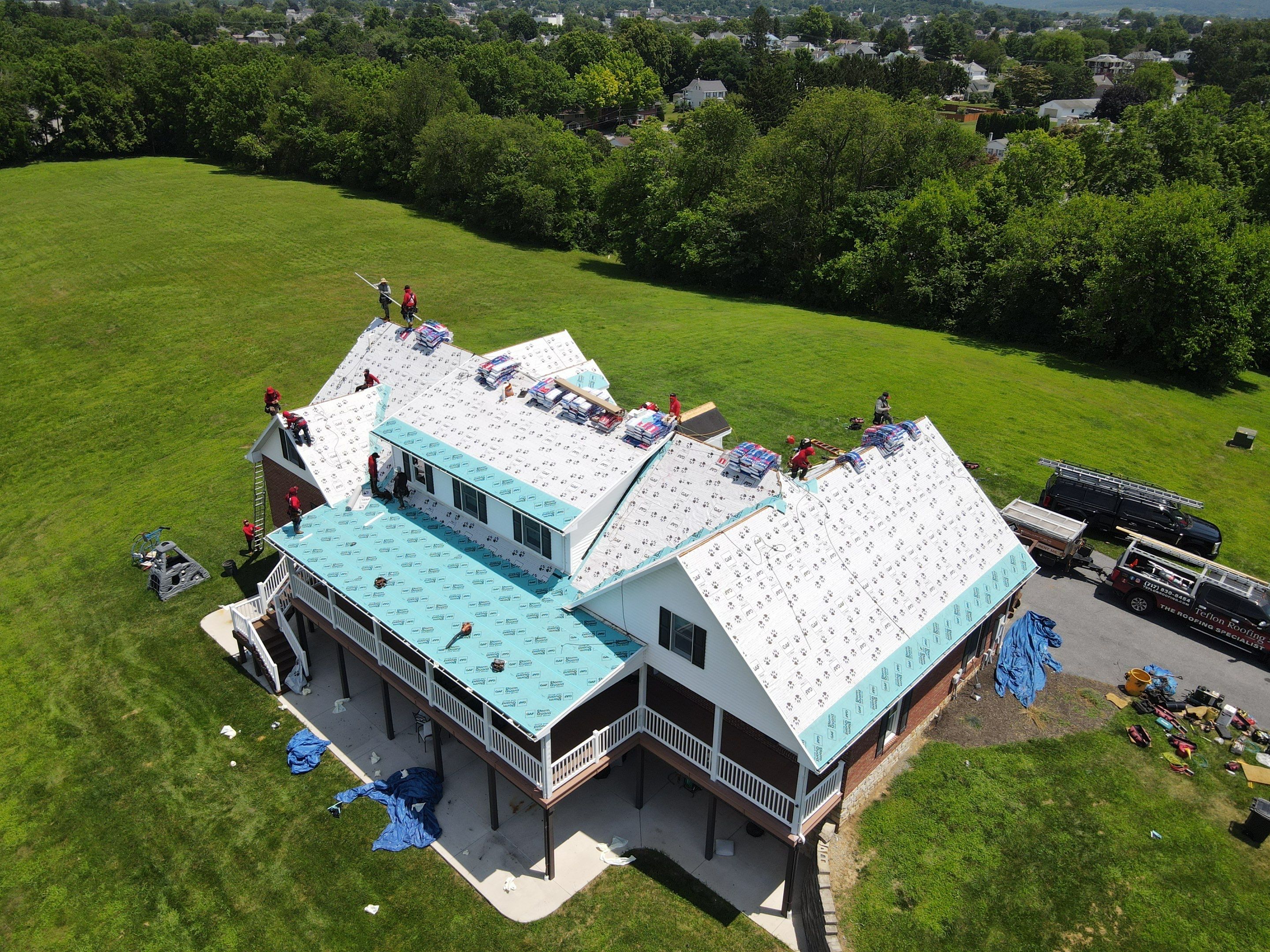 Gaf Roof Replacement - Barkwood by Teflon Roofing