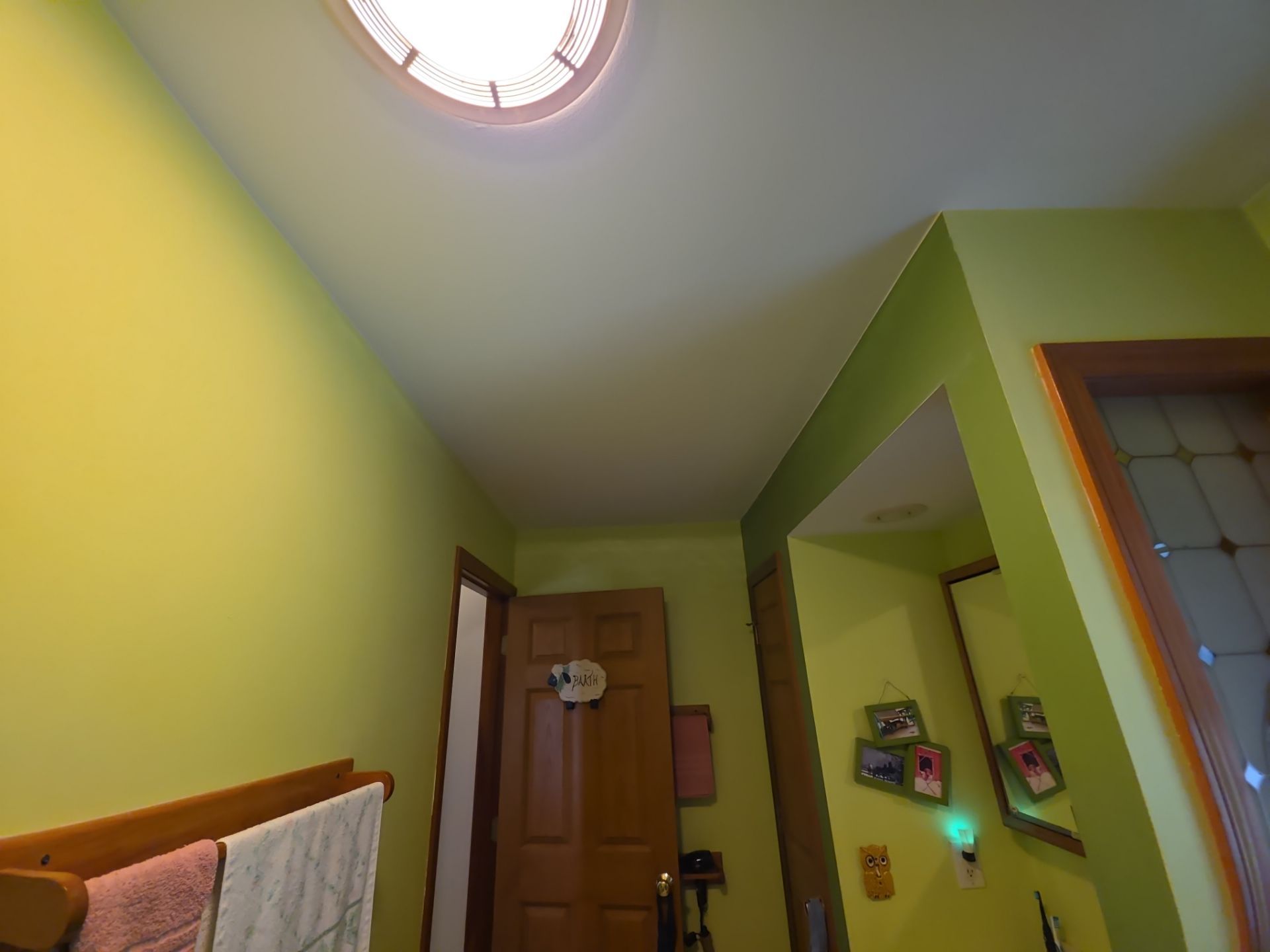 Interior Ceiling Repainting in Fremont Michigan by Gordon Painting