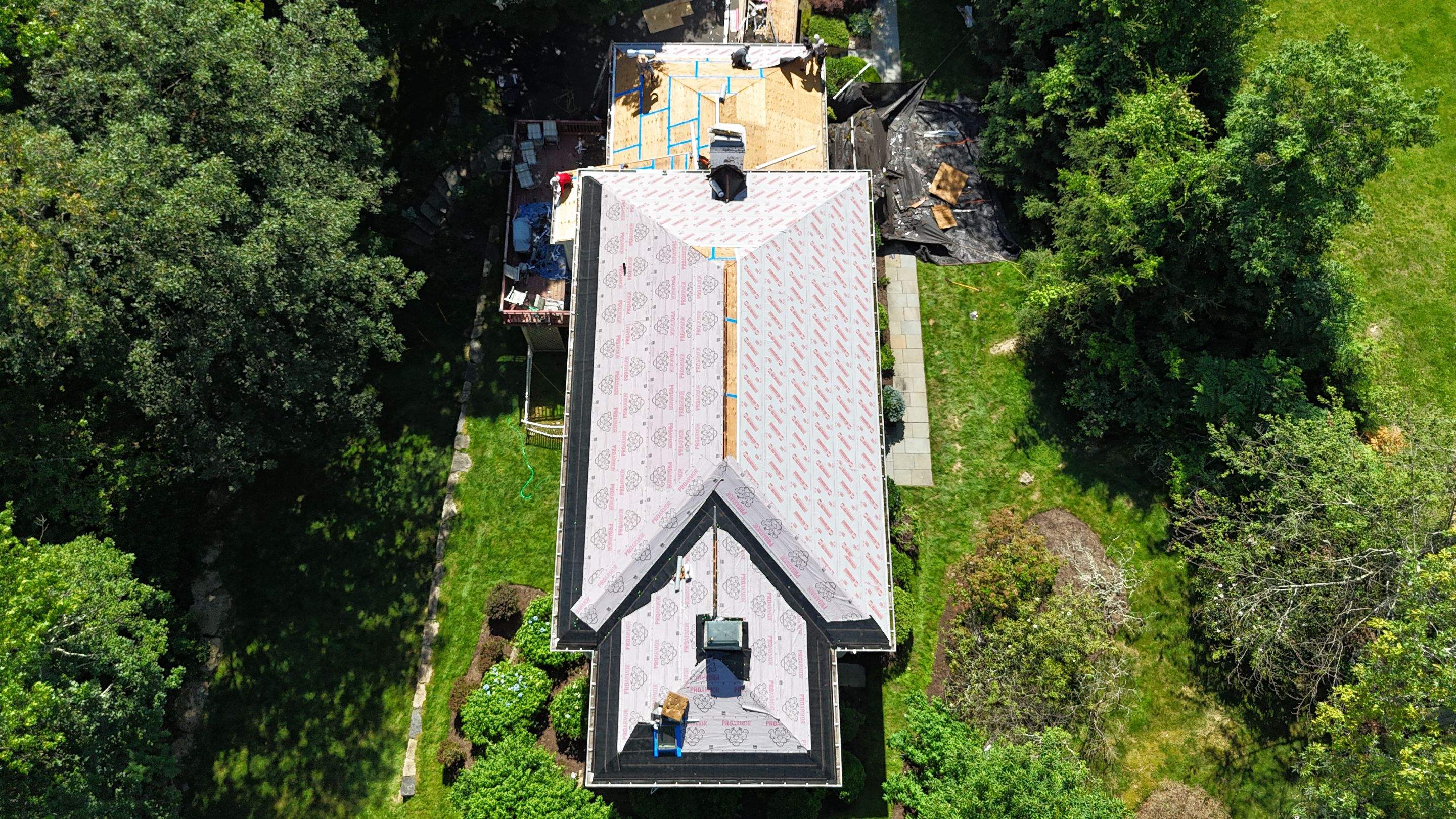Project in Greenwich by Hudson Exteriors