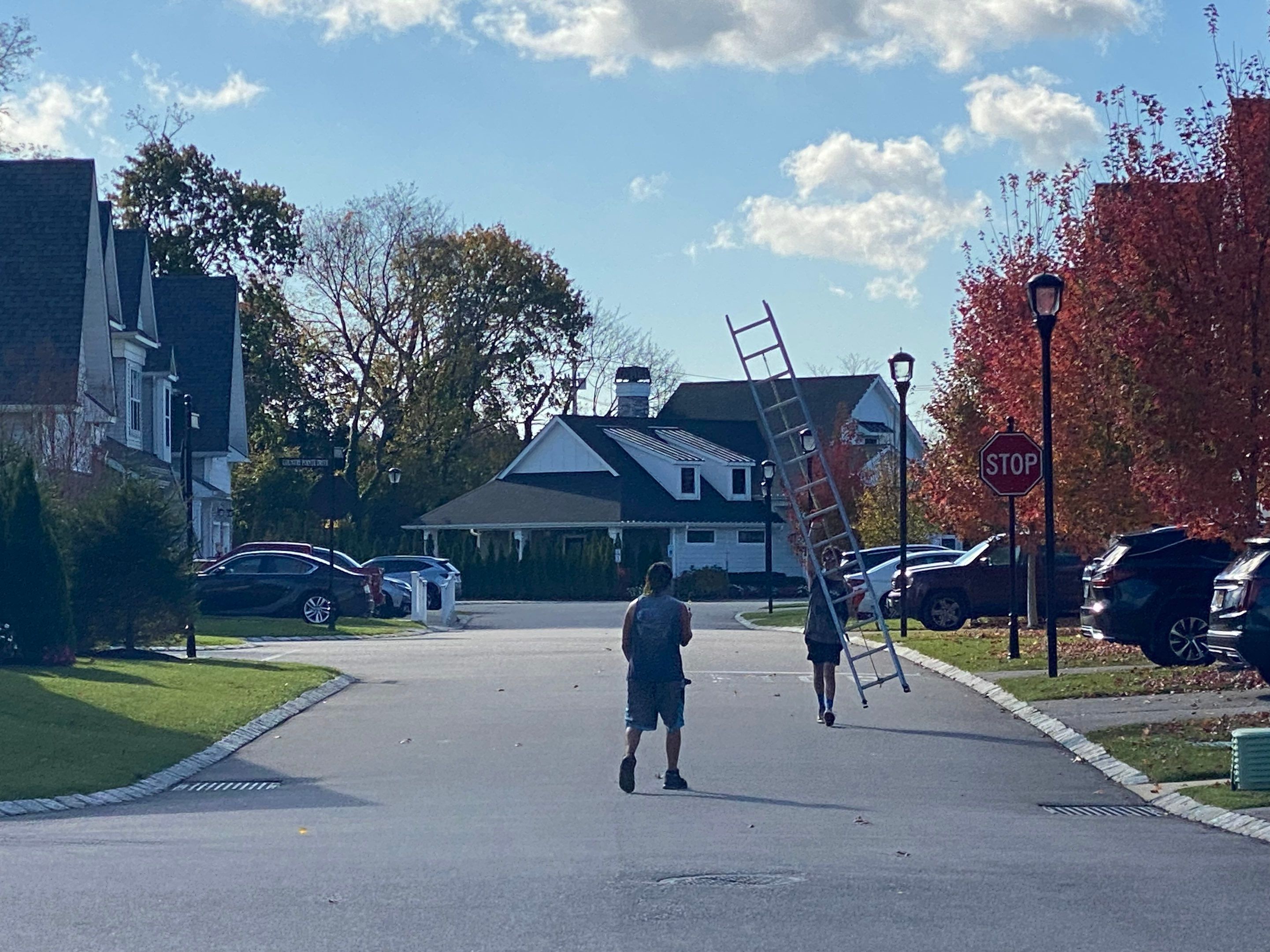 County Pointe Woods Condo Complex Gutter Cleaning by Above All Gutters 