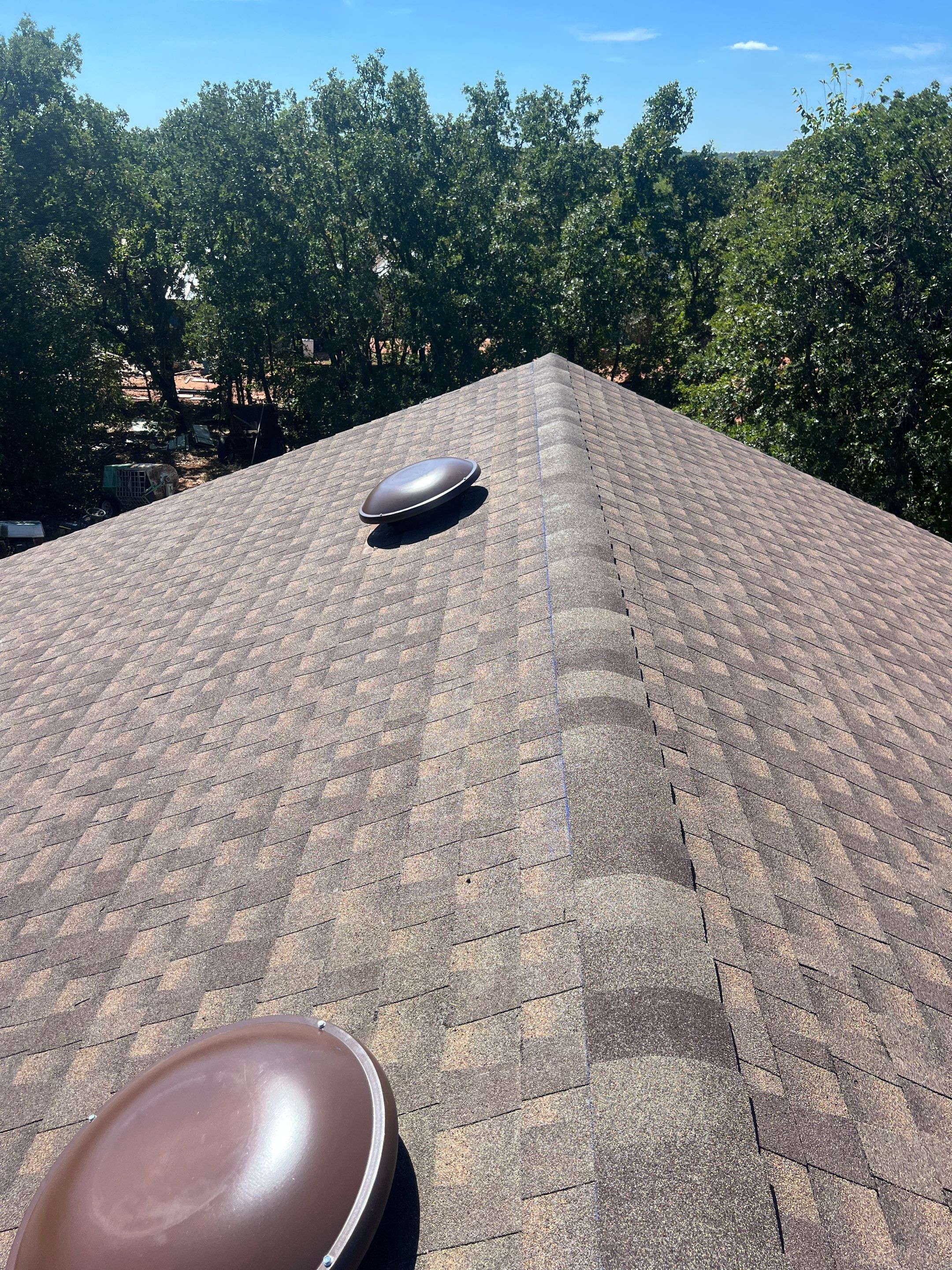 roof replacement in Luther by McCann's Roofing and Construction