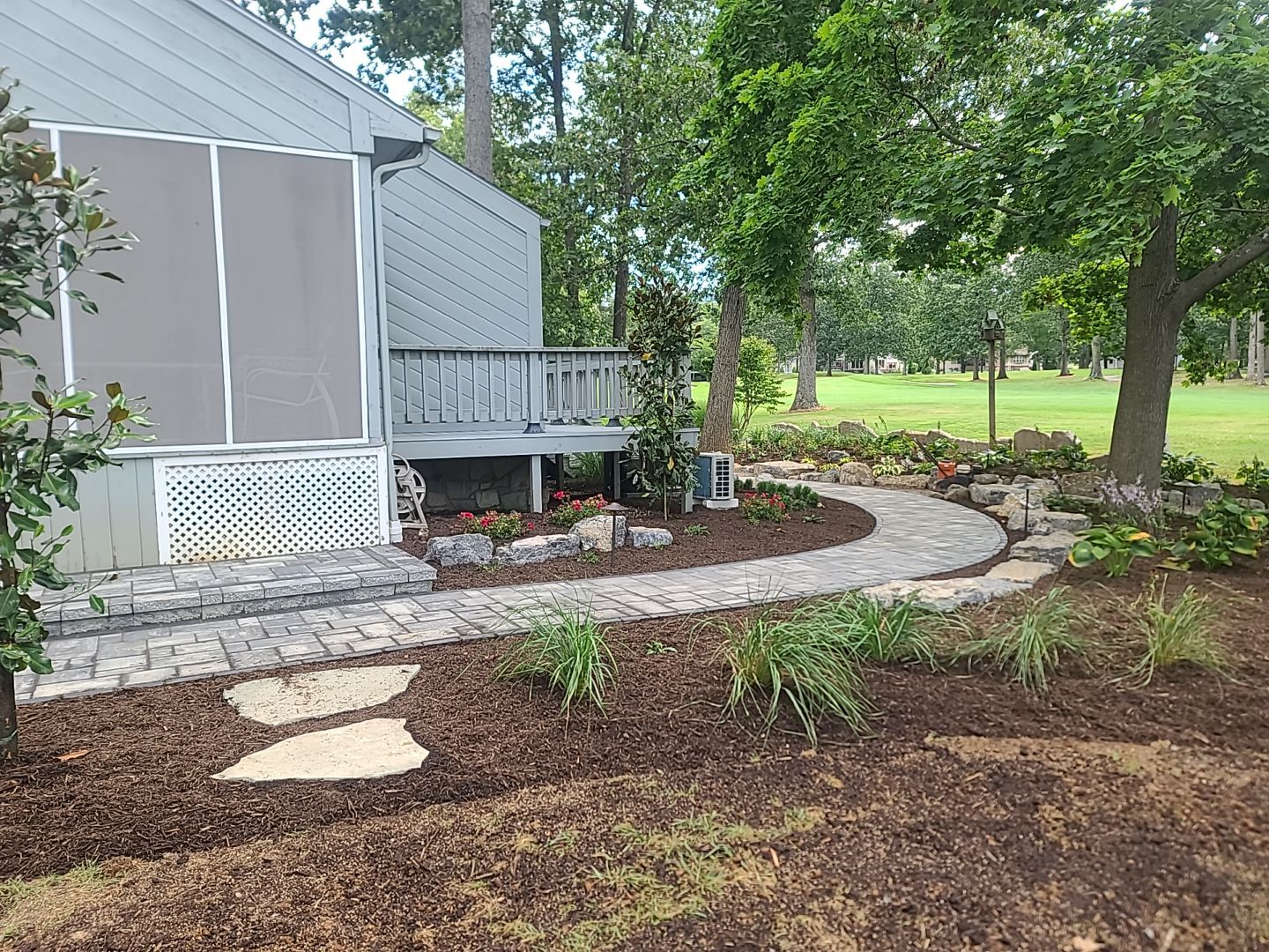 Penn National Project by Potted Luck Landscape