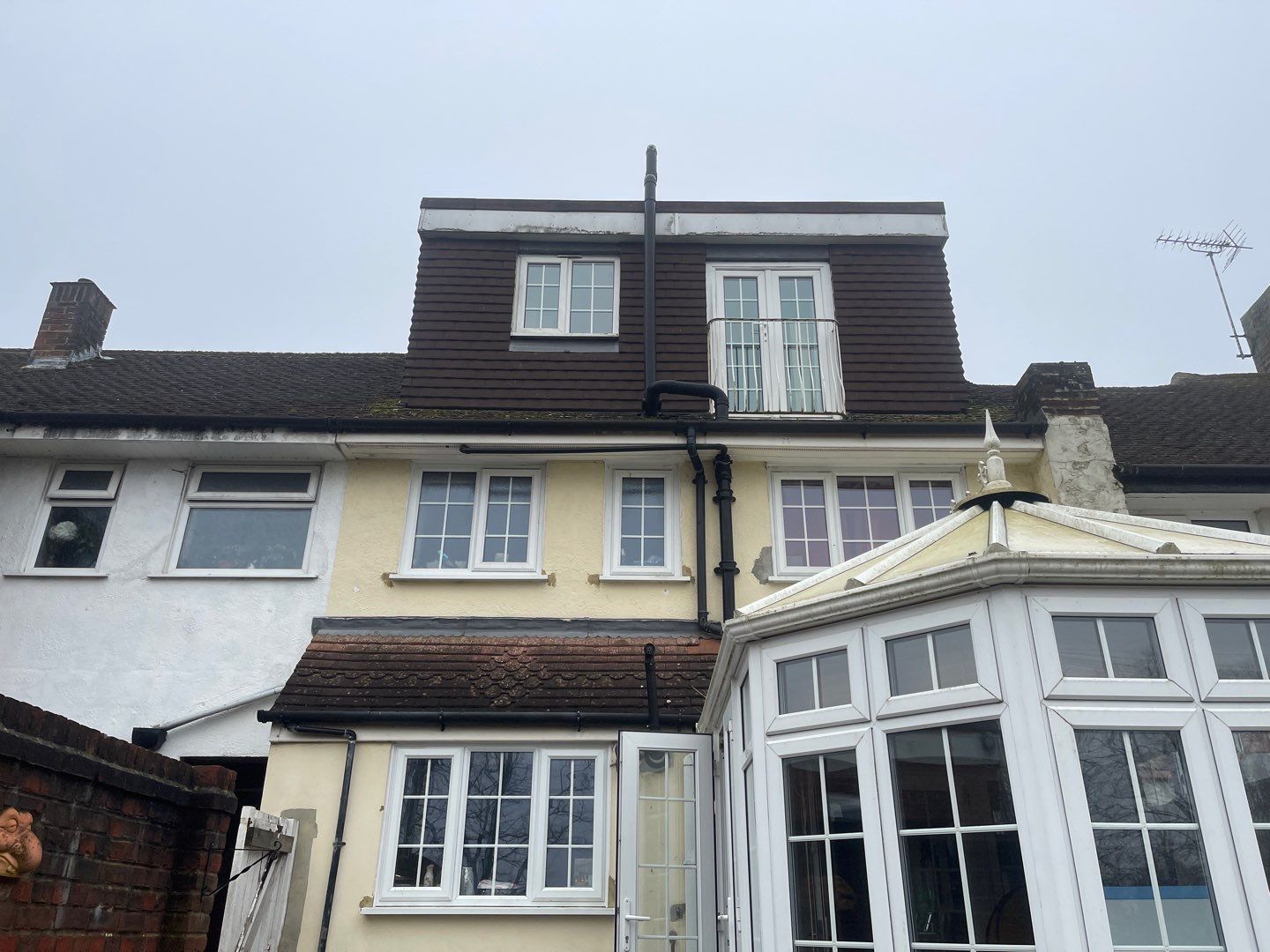 Roof Clean and Biocide Treatment using Honda 15lpm Low Pressure Washing Machine by Ges Exterior Cleaning ltd