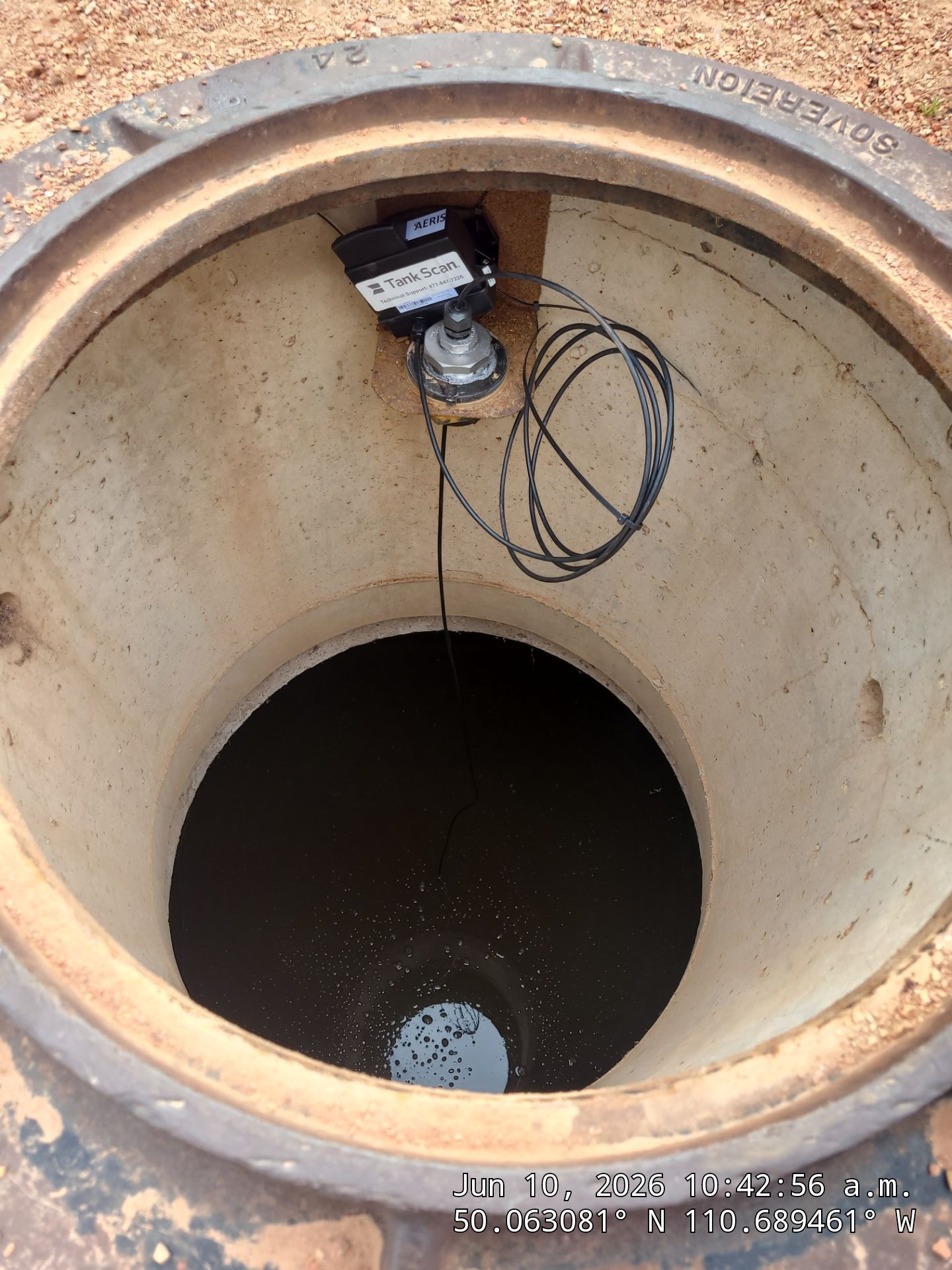 TankScan Telemetry and Monitoring Device Installation in Medicine Hat by Septic Medic Inc.