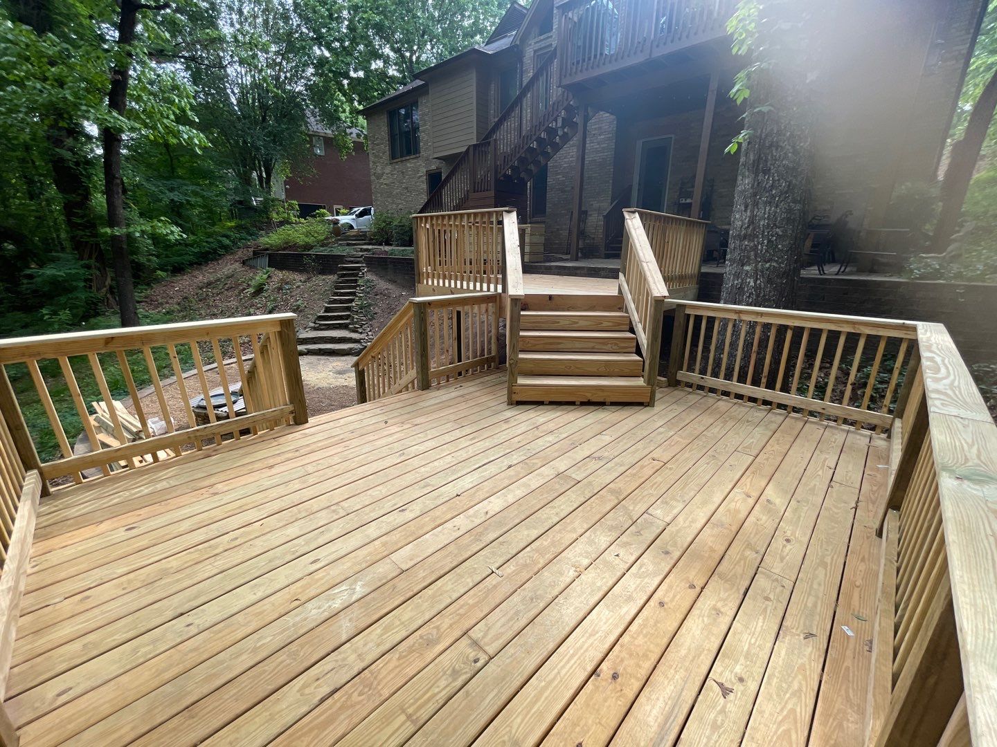 Riverchase - Tiered Deck by Pillar and Pine