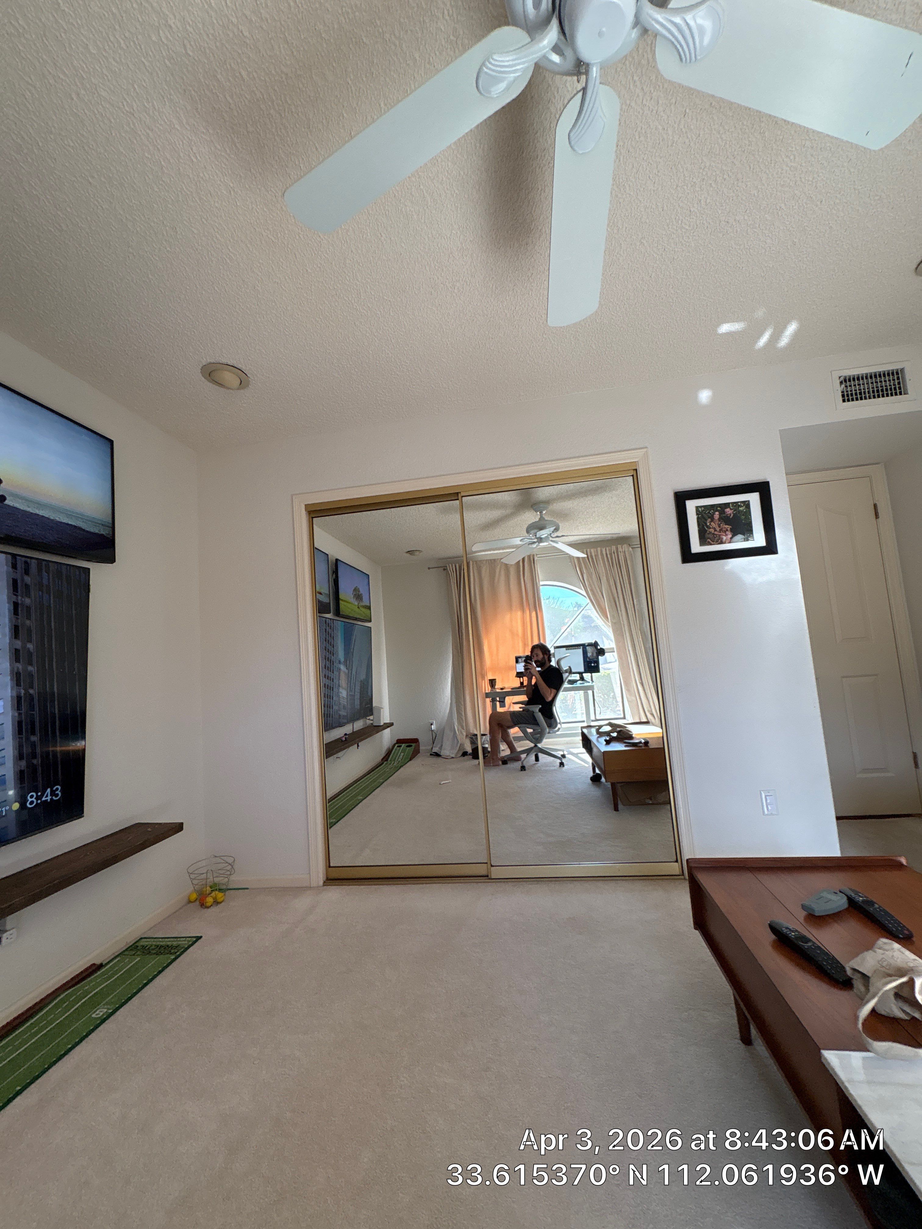 Phoenix Home Office & Entertainment Area Remodel by CompanyCam Sales Demo