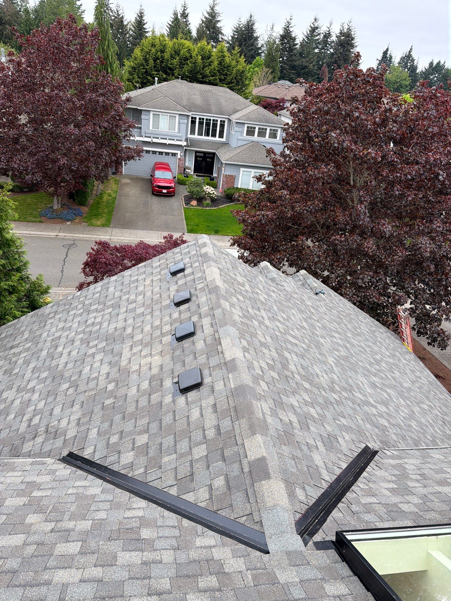 Residential Roofing Installation using GAF HDZ Shingles by Roofing Formula LLC