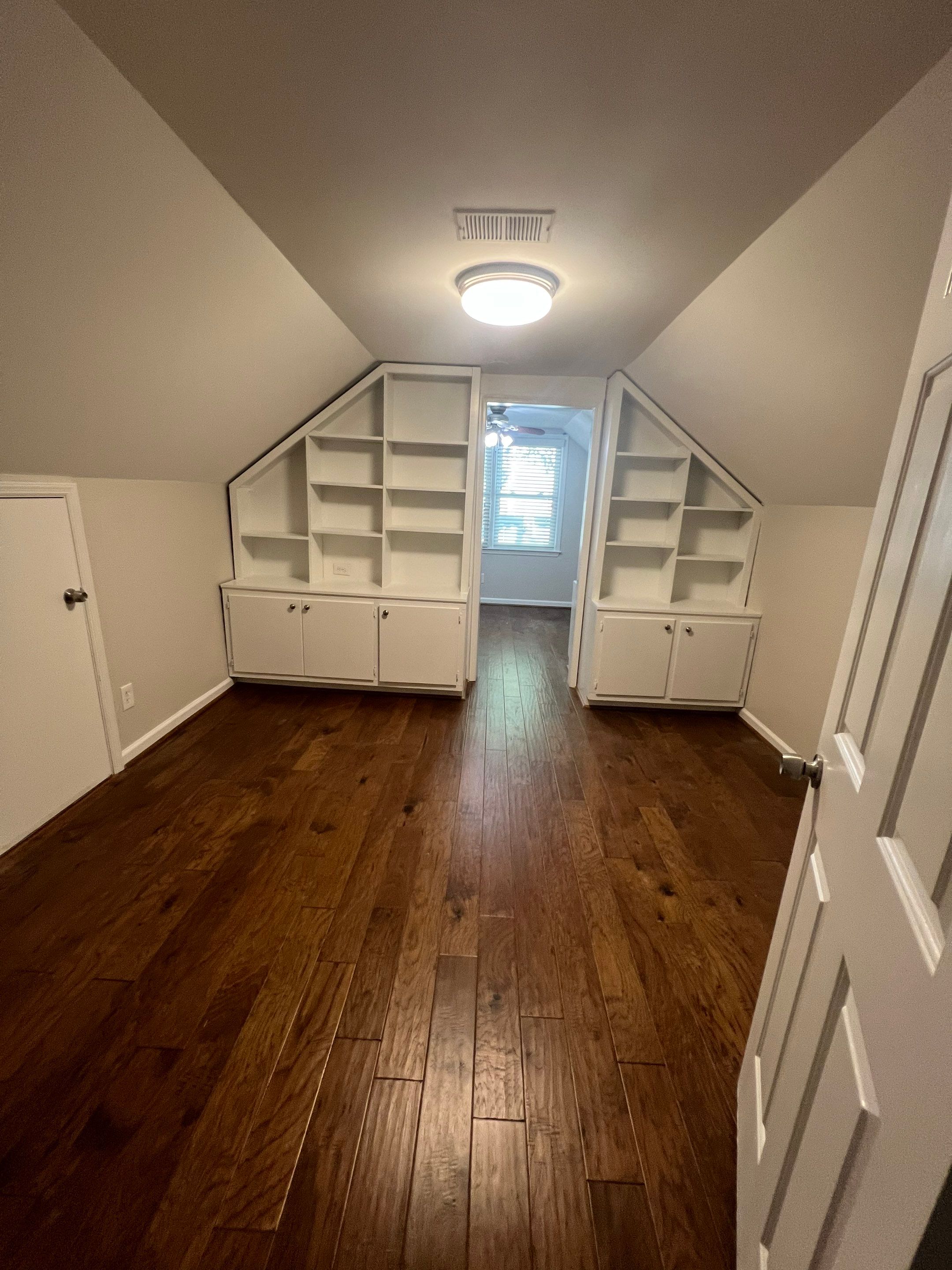 Dark Hardwood Floor Installation and Interior Painting in Marietta by Swift Home Renovations