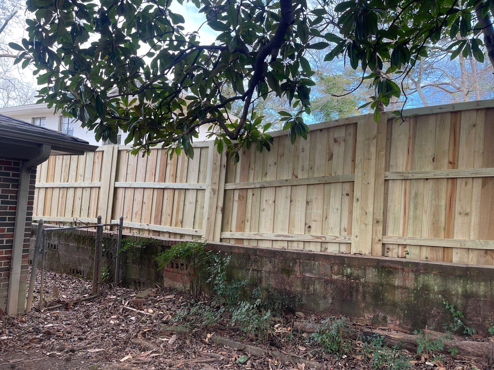 Crestline - Board on Board Fence by Pillar and Pine