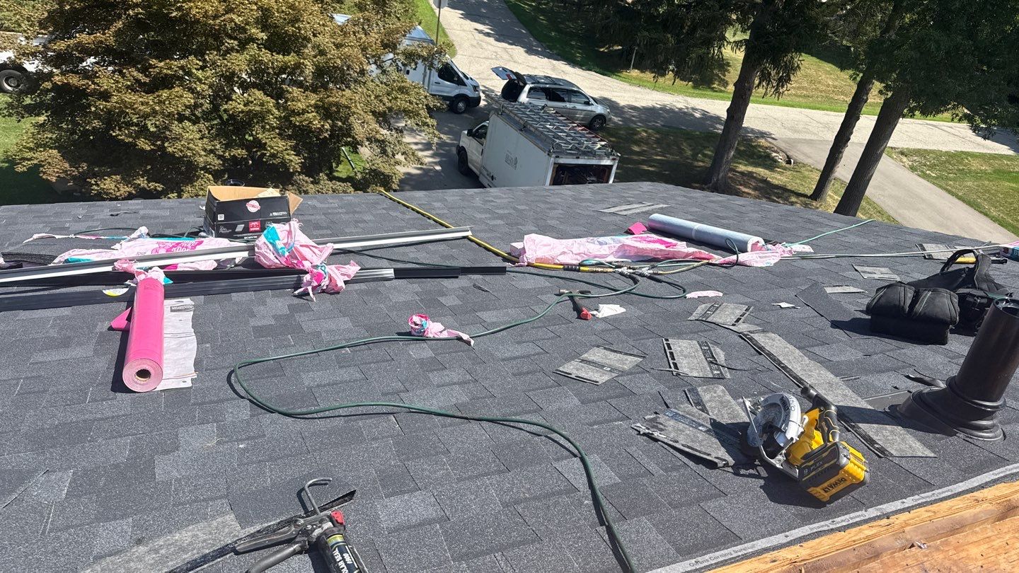 Roof Replacement using Owens Corning Onyx Black by 180 Contractors