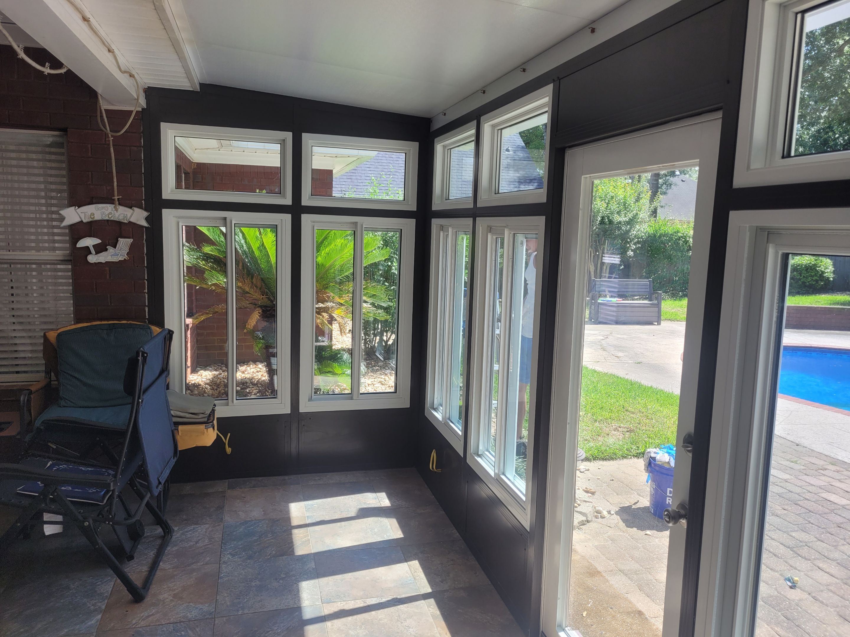Screen Room to Glass Room Transformation by Titan Sunrooms