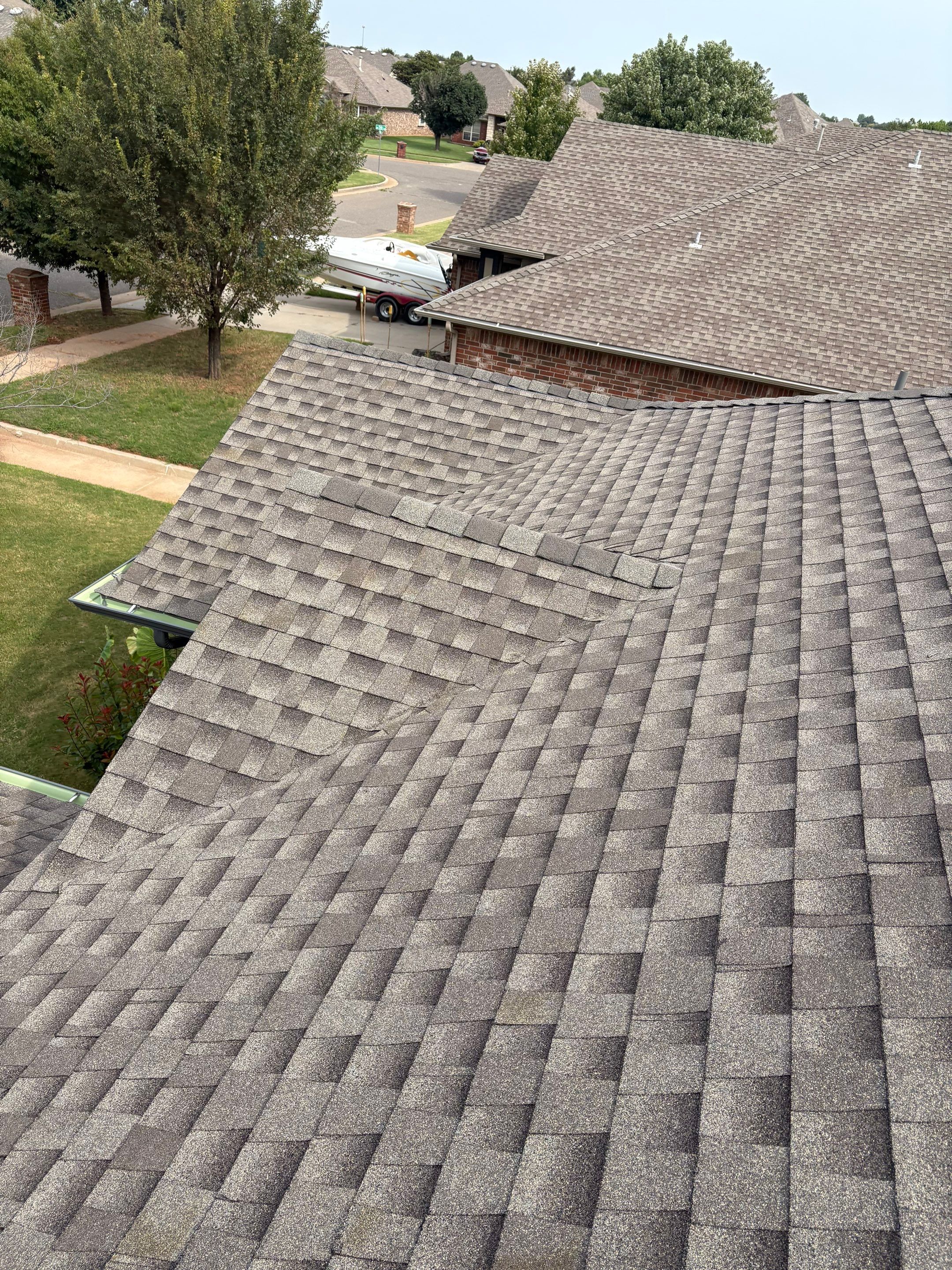 roof replacement in Yukon by McCann's Roofing and Construction