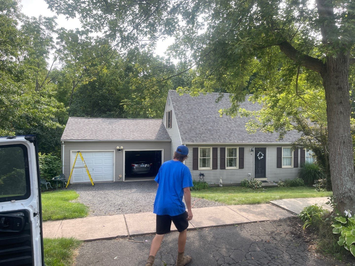 Residential Roofing Installation using Owens Corning TruDefinition Duration AR - Driftwood by A Plus Exterior